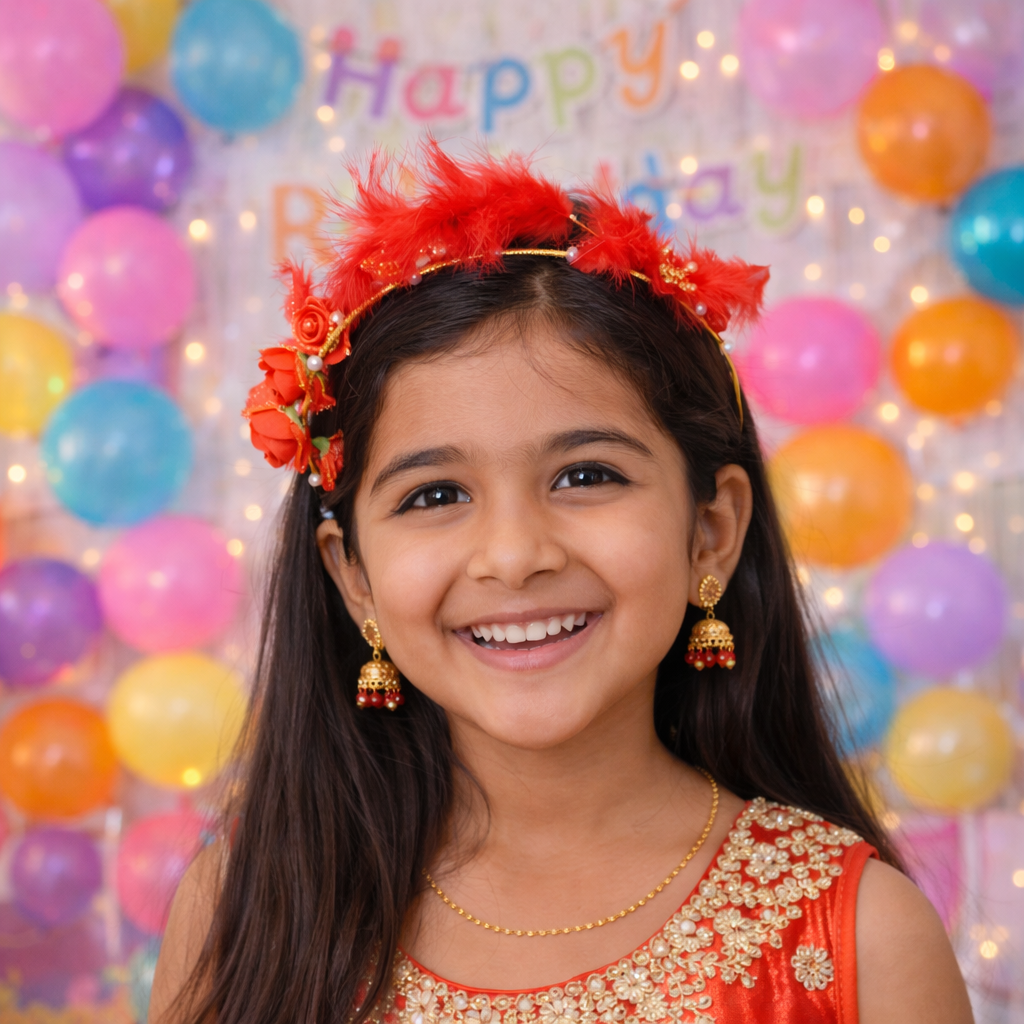 Floral Crown Headband Women Girls Birthday