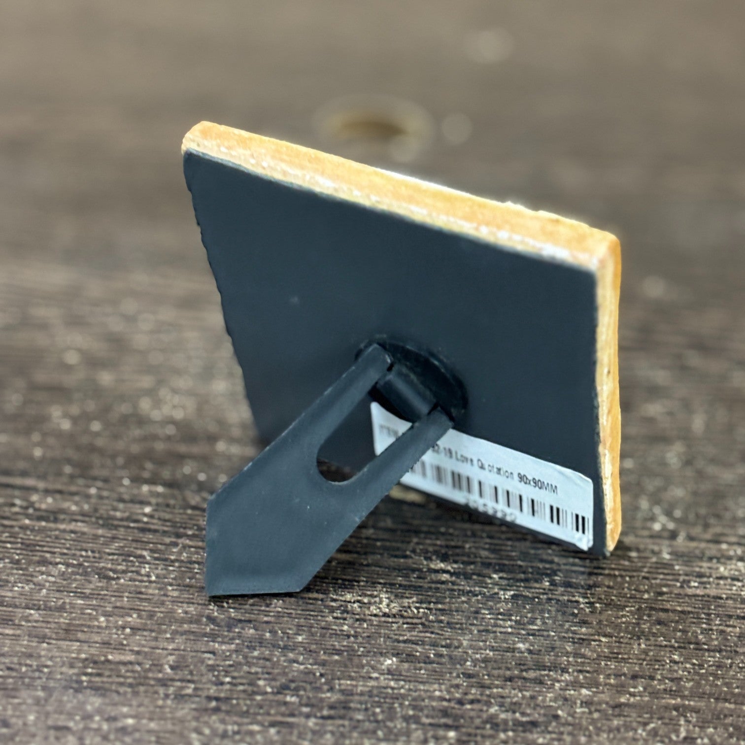 Tile with Stand & Love Message | Romantic Valentine Gift for Her & Him | Anniversary Showpiece with Quote | Decorative Table Gift for Couples & Home Decor - 4 Inch - Apkamart #Style_Design 3