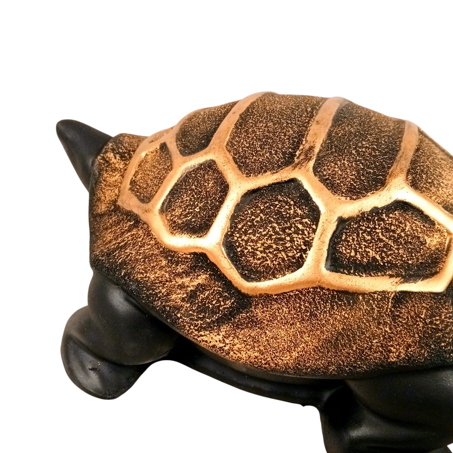 Tortoise Feng Shui Showpiece Set | Lucky Tortoise Statue for Vastu & Home Décor | Decorative Animal Figurine for Living Room, Office Table & Gifting - (Set of 2) - Apkamart