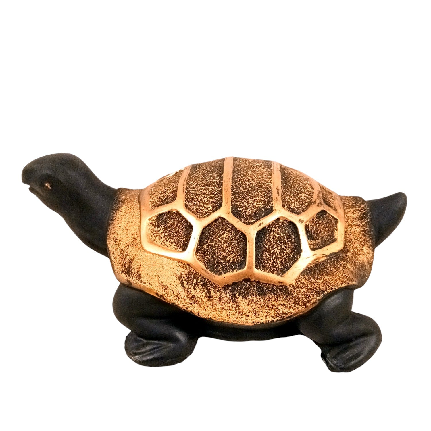 Tortoise Feng Shui Showpiece Set | Lucky Tortoise Statue for Vastu & Home Décor | Decorative Animal Figurine for Living Room, Office Table & Gifting - (Set of 2) - Apkamart