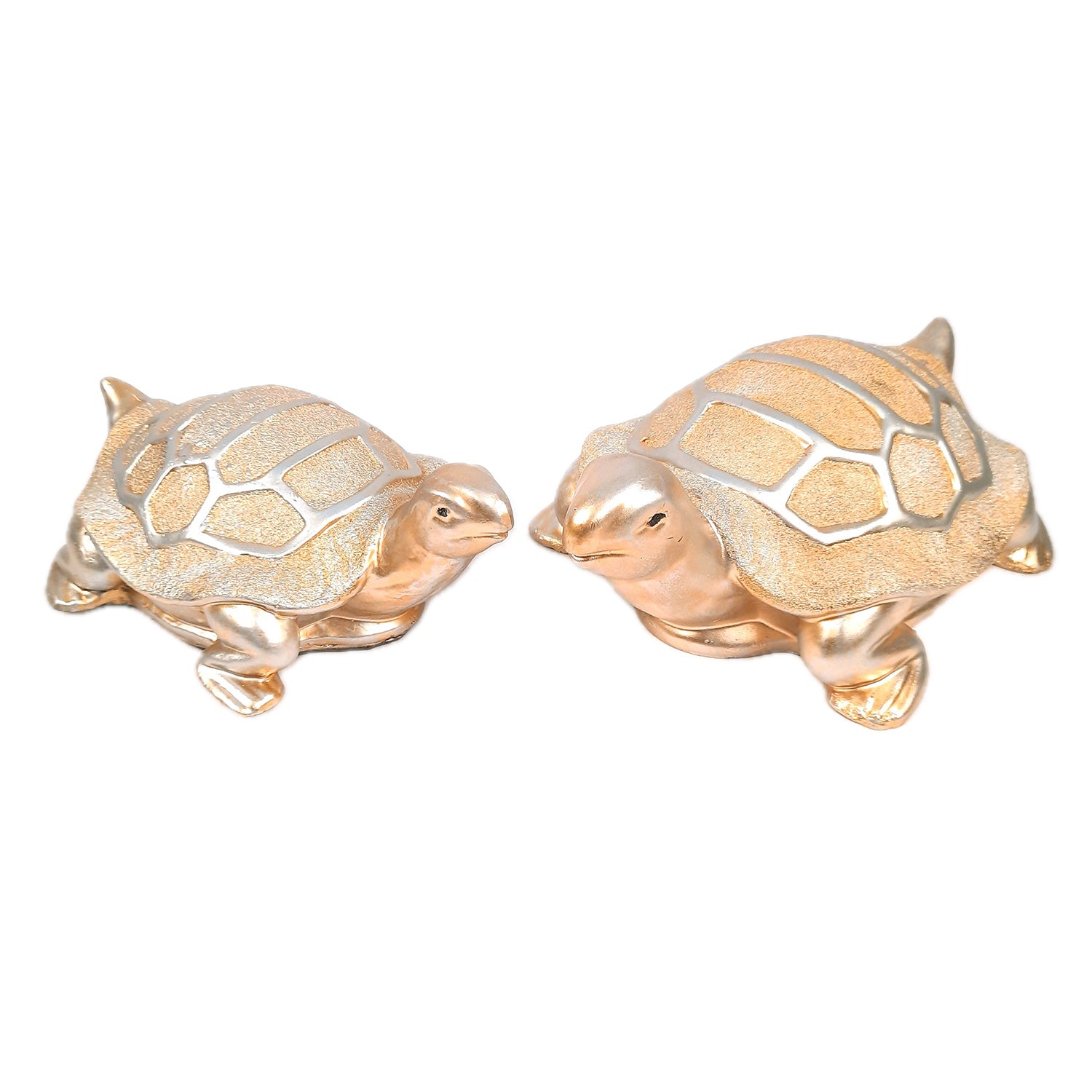 Feng Shui Tortoise Showpiece Set for Good Luck | Turtle Figurines for Good Luck & Positive Energy - For Home Decor, Living Room, Office & Gift Success - Apkamart #Style_Style 1