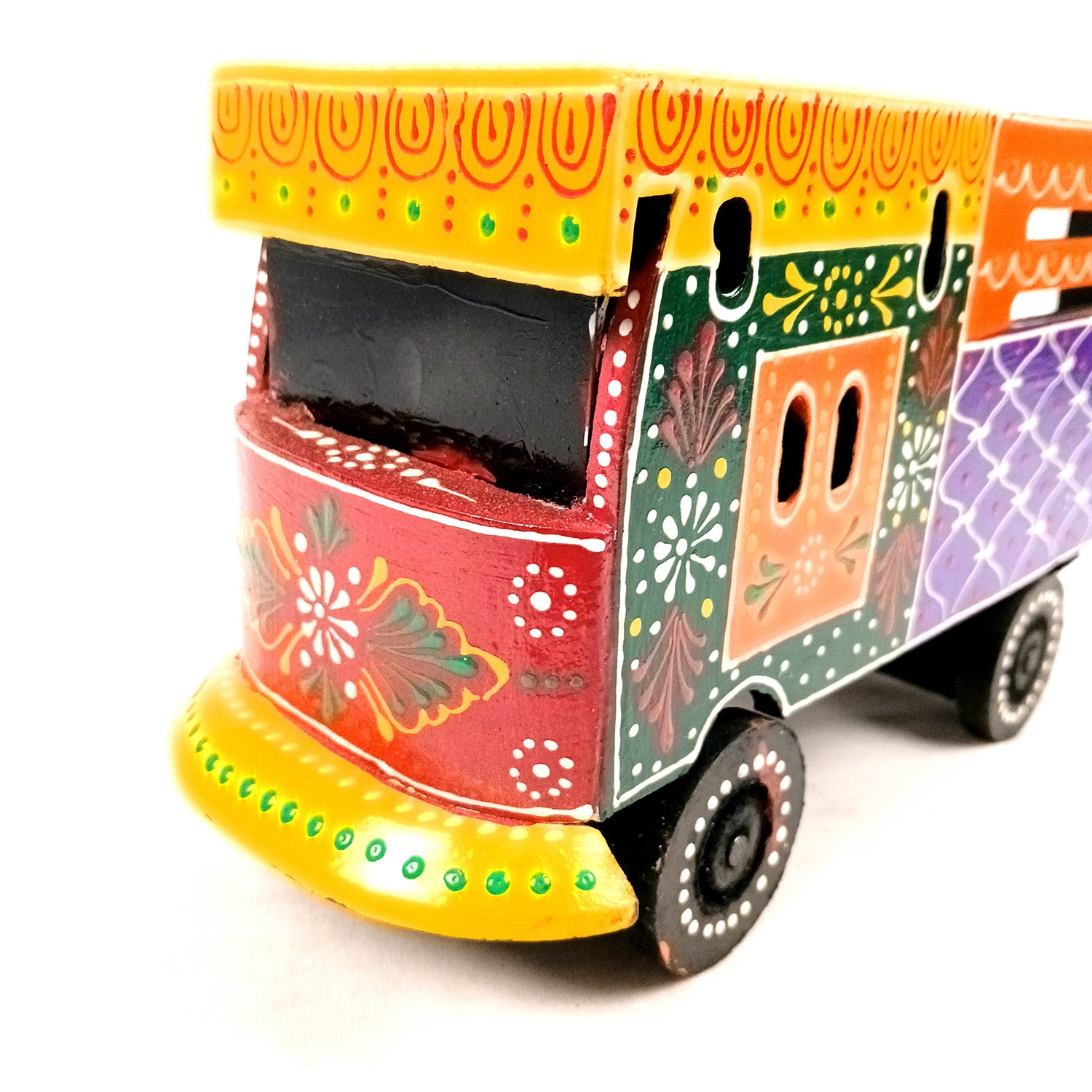 Antique Truck Showpiece -For Table & Home Decor - 9 Inch - Apkamart