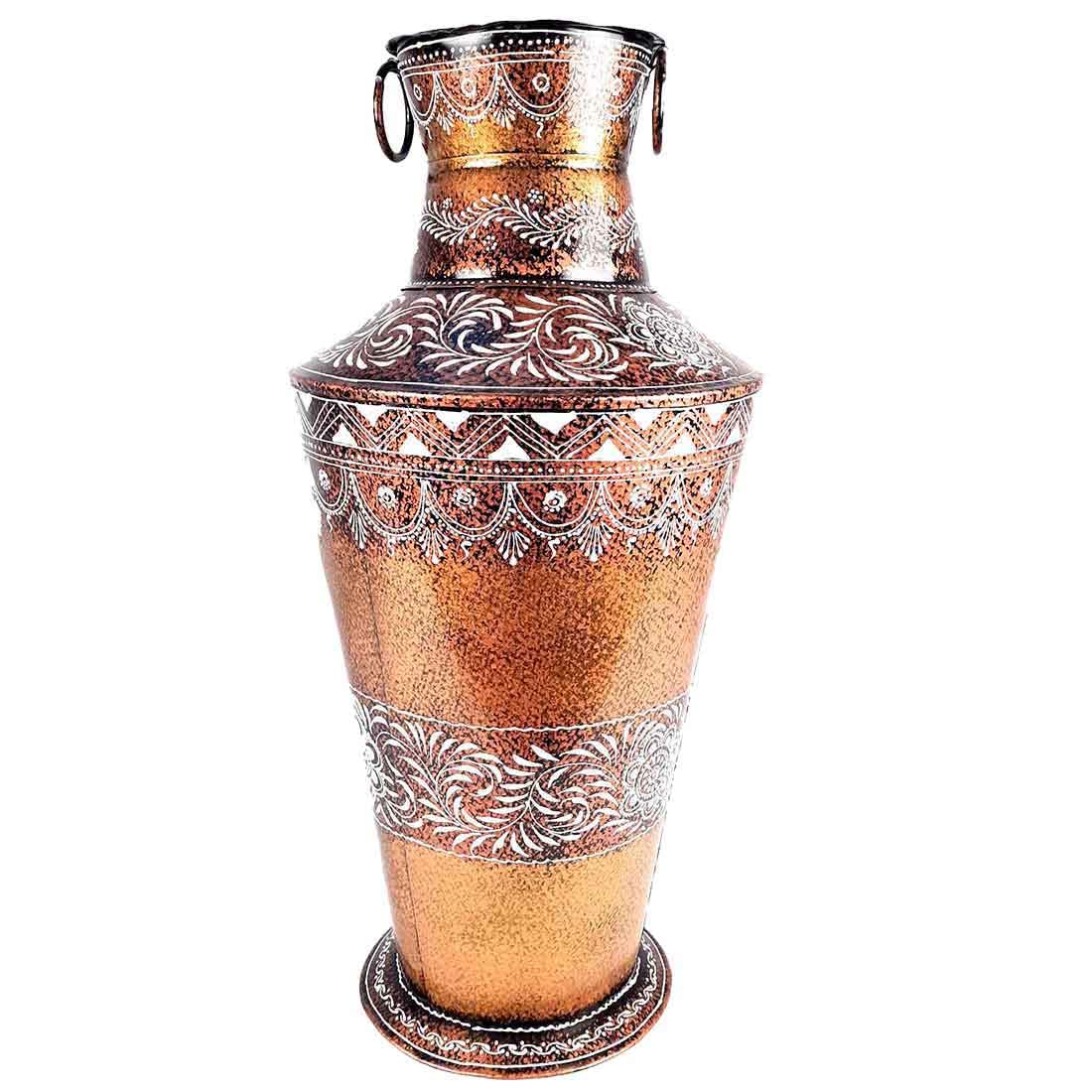 Flower Vase Big | Flower Pot for Corners | Floor Vase - For Home, Living Room, Entrance, Office & Hall Decoration | House Warming & Festival Gift - 21 Inch