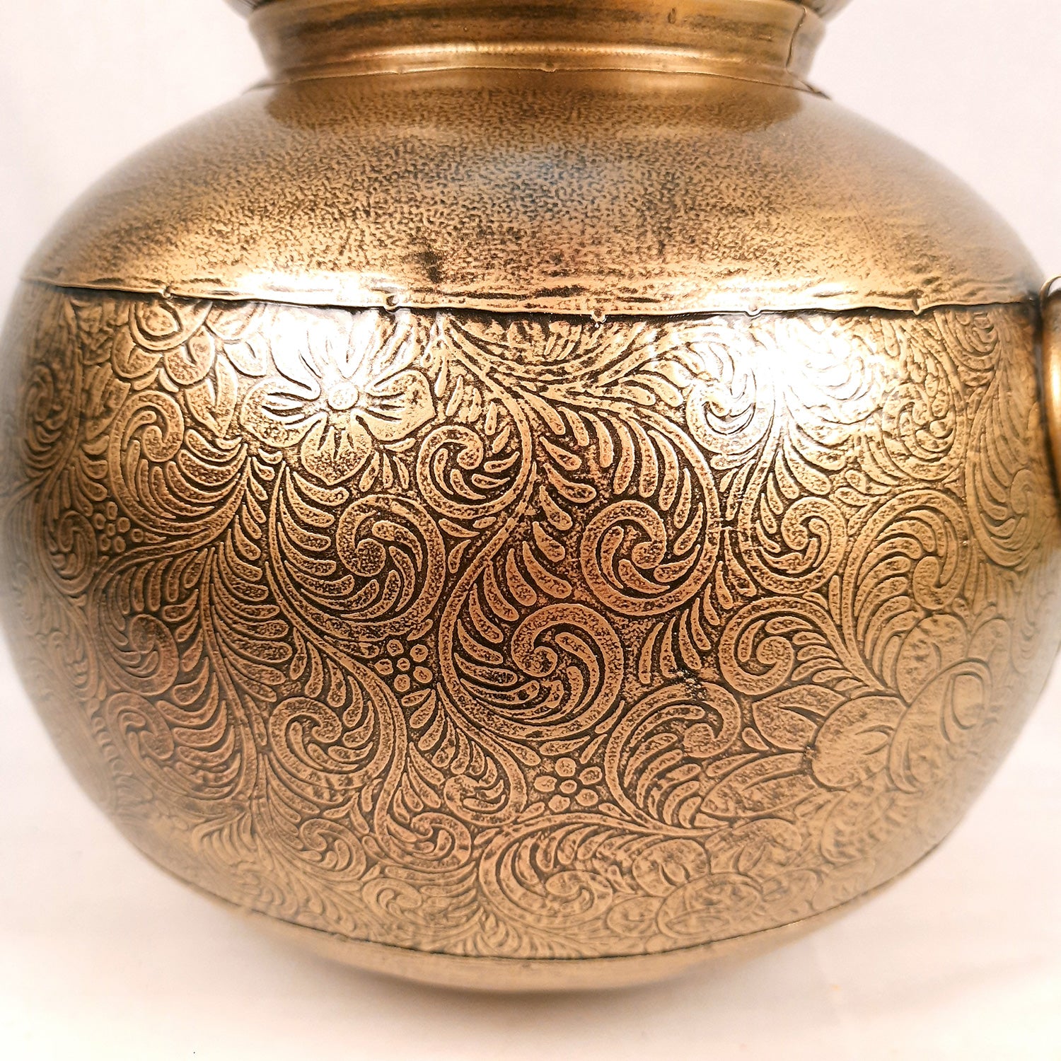 Flower Vase - Pitcher Design | Pots for Flowers - For Tabletop, Living Room, Home & Office Decor | Corner Decoration | Vases for Gifts - 12 Inch - Apkamart #Siz_12 Inch