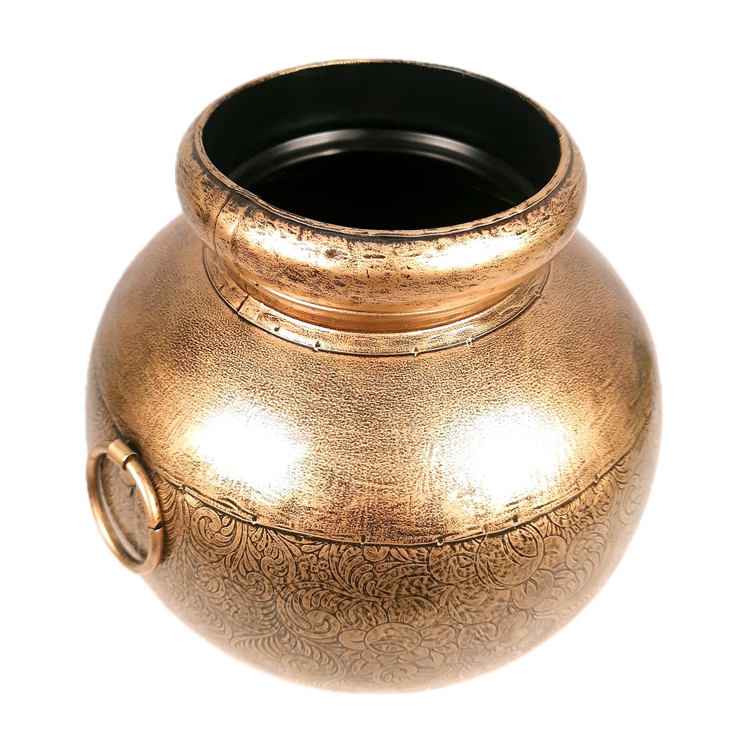 Flower Vase - Pitcher Design | Pots for Flowers - For Tabletop, Living Room, Home & Office Decor | Corner Decoration | Vases for Gifts - 12 Inch - Apkamart #Siz_12 Inch