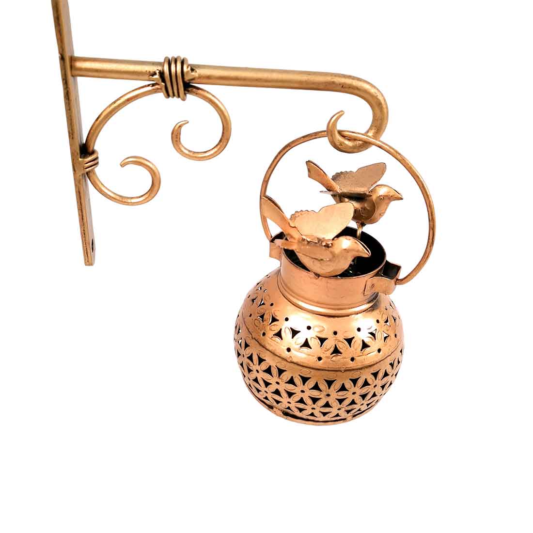 Metal Wall Hook - For Hanging Pots, Plants & Votives - 8 Inch - ApkaMart