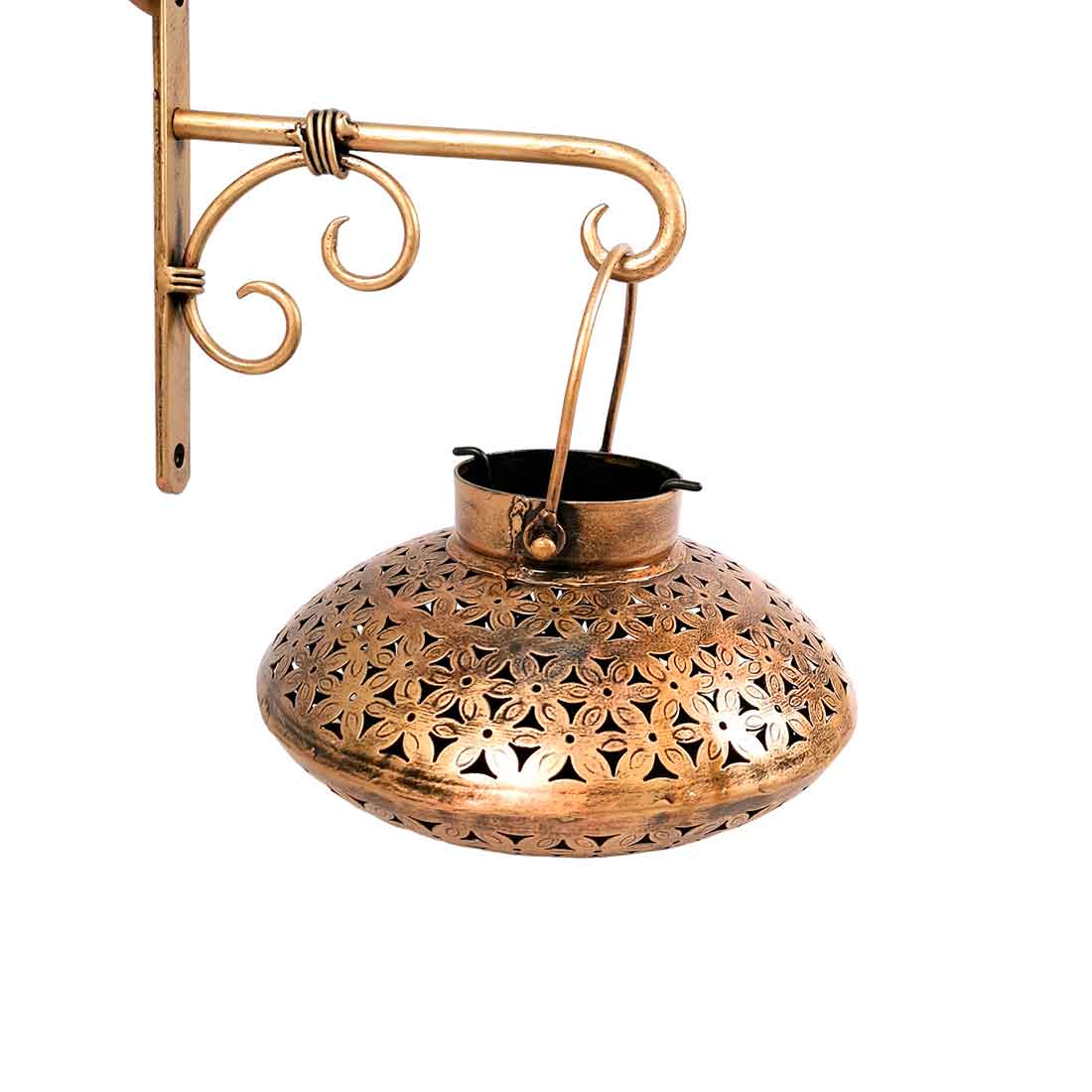 Metal Wall Hook - For Hanging Pots, Plants & Votives - 8 Inch - ApkaMart