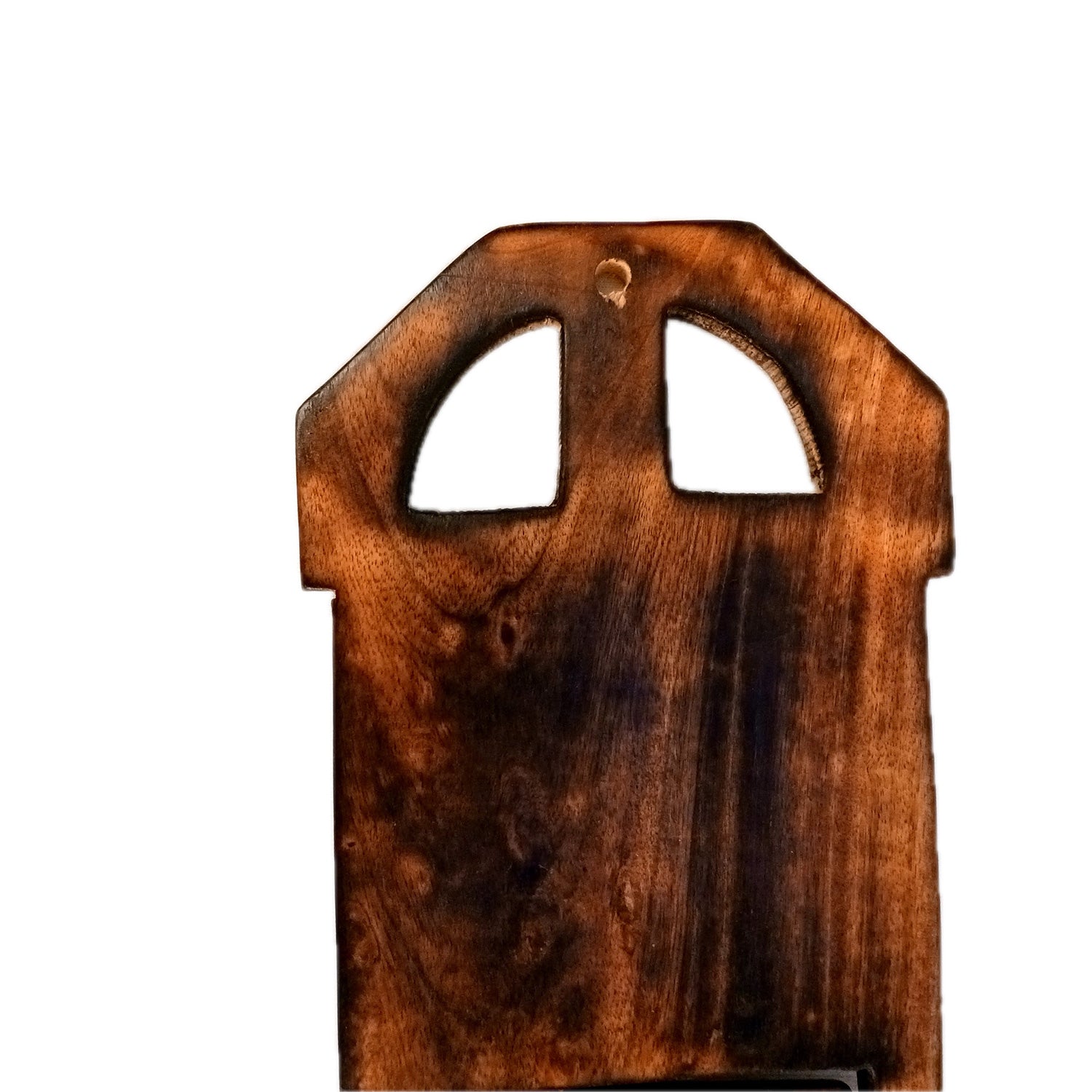 Wall Clock Wrist Design | Wall Mount Analogue Clock With Premium Wood Finish - For Home, Living Room, Bedroom, Hall Decor | Wedding & Housewarming Gift - 32 Inch - Apkamart