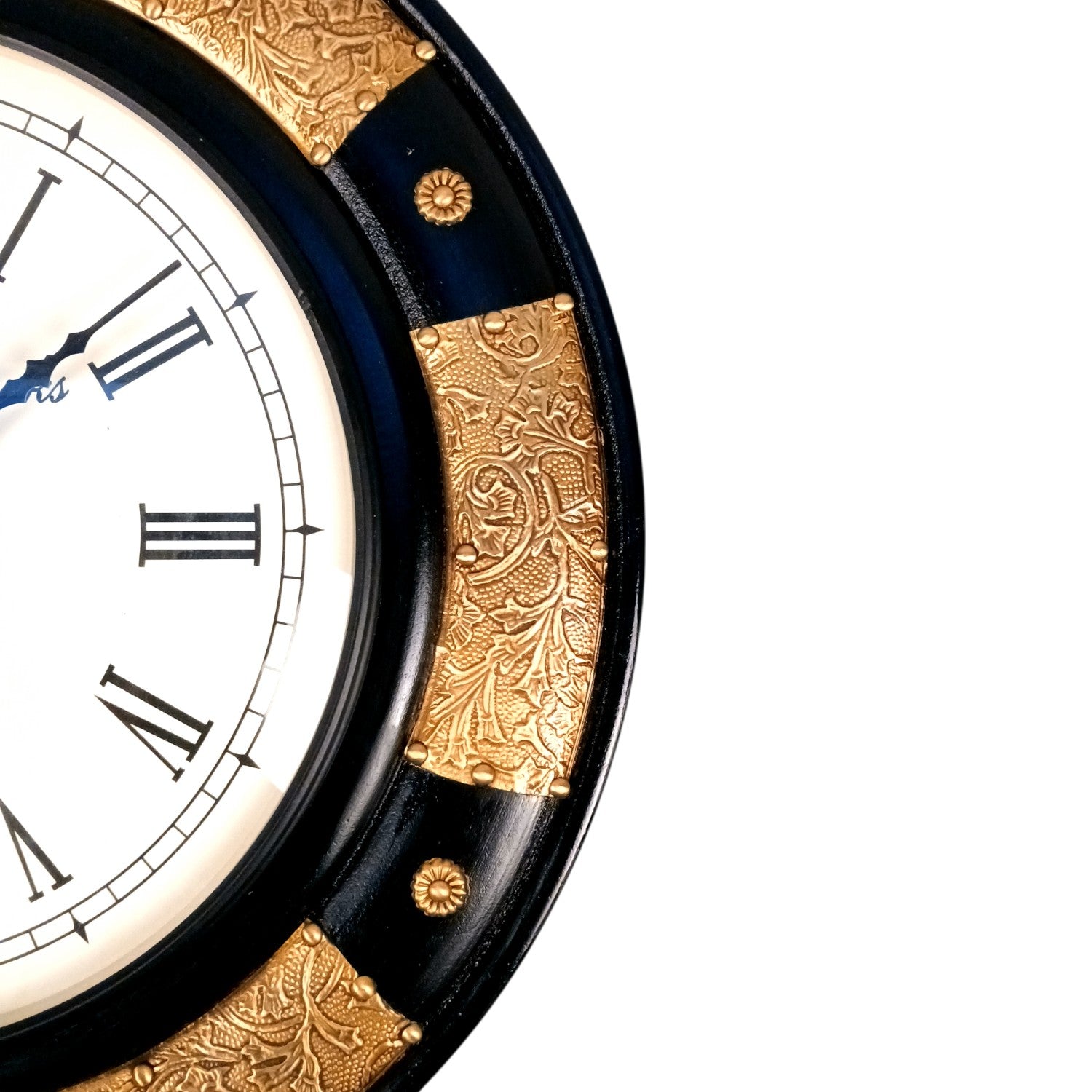 Vintage Wall Clock for Home Decor | Premium Handcrafted Wall Clock Showpiece | Living Room & Bedroom Decor | Festive, Anniversary & Birthday Gift - 18 Inch - Apkamart