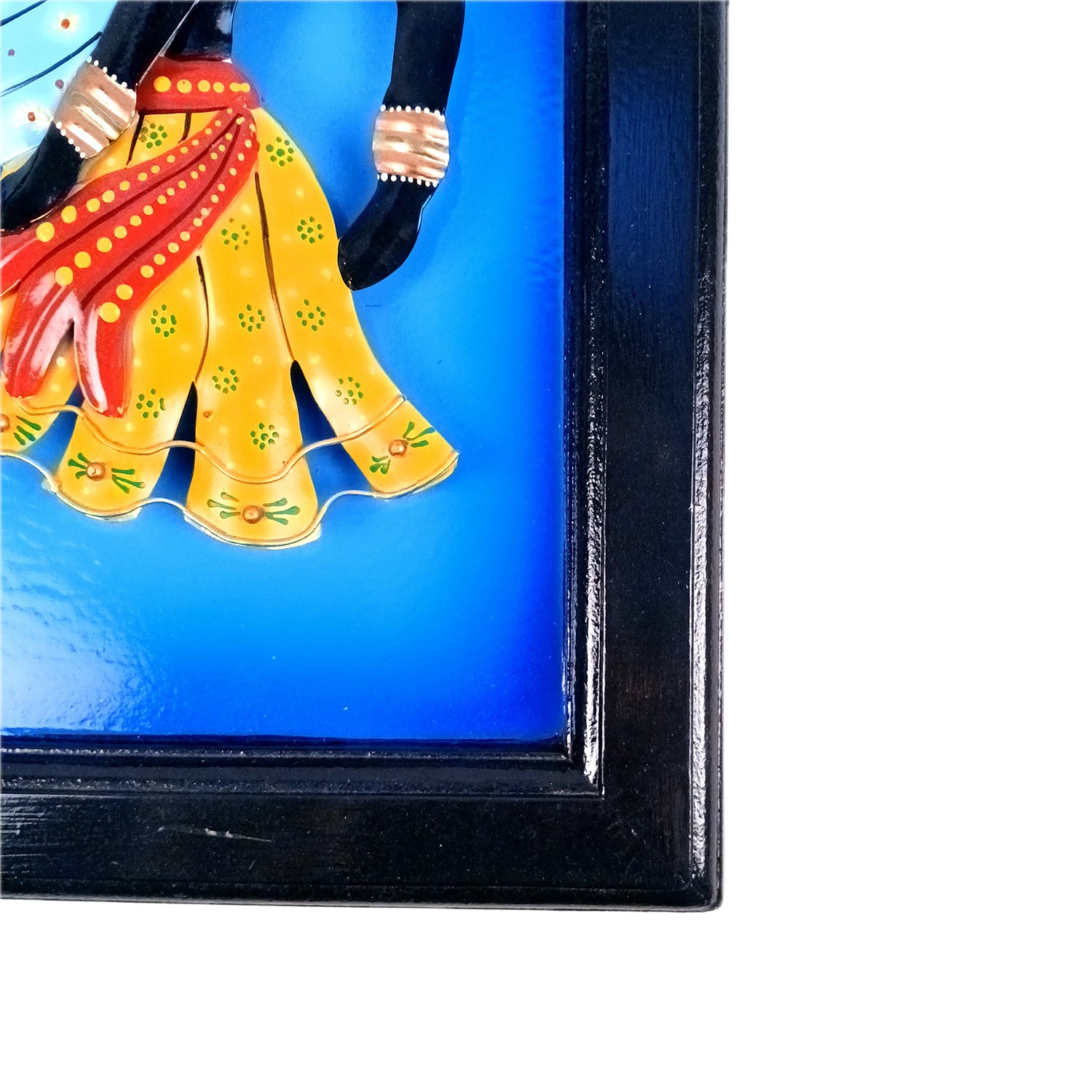 Tribal Women With Baby Wall Hanging | Wall Mount Showpiece | Metal Wall Art - For Home, Living Room, Bedroom, Drawing Room Decor & Gifts - 16 Inch - Apkamart #Style_Design 2