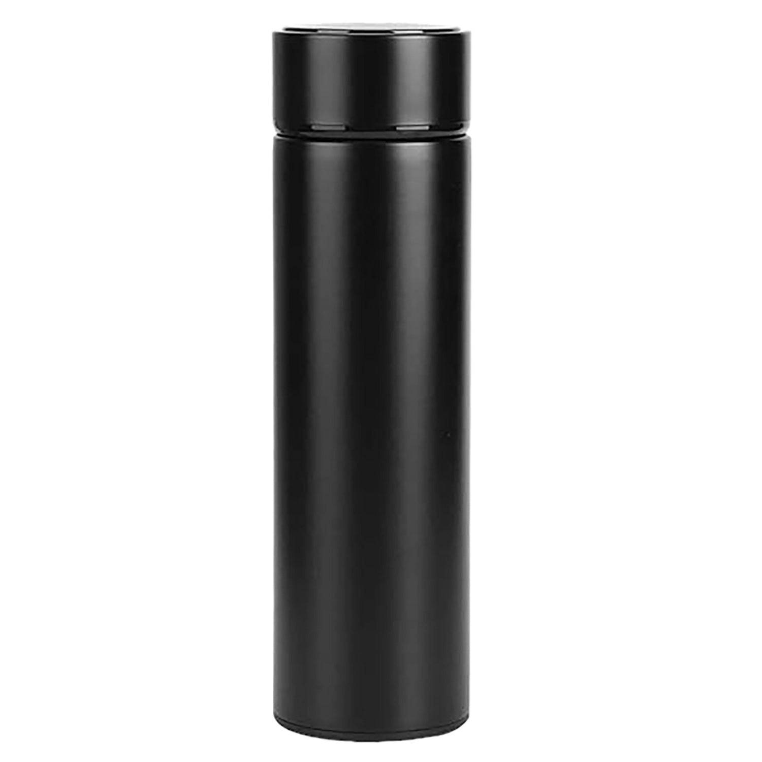 Black Stainless Steel Water Bottle with Temperature Display | Insulated Bottle For Hot and Cold Water - for Kids Birthday & Return Gifts - Apkamart