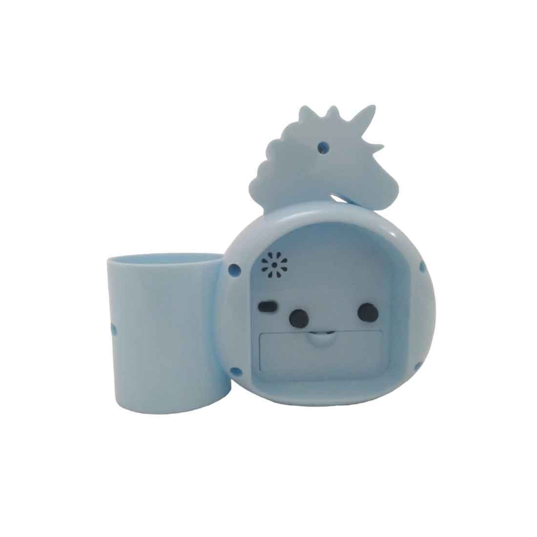 Kids Alarm Clock with Pen Pencil Stand | Unicorn Design Table Alarm Clock - For Kids Room Decor & Birthday Gift - Apkamart