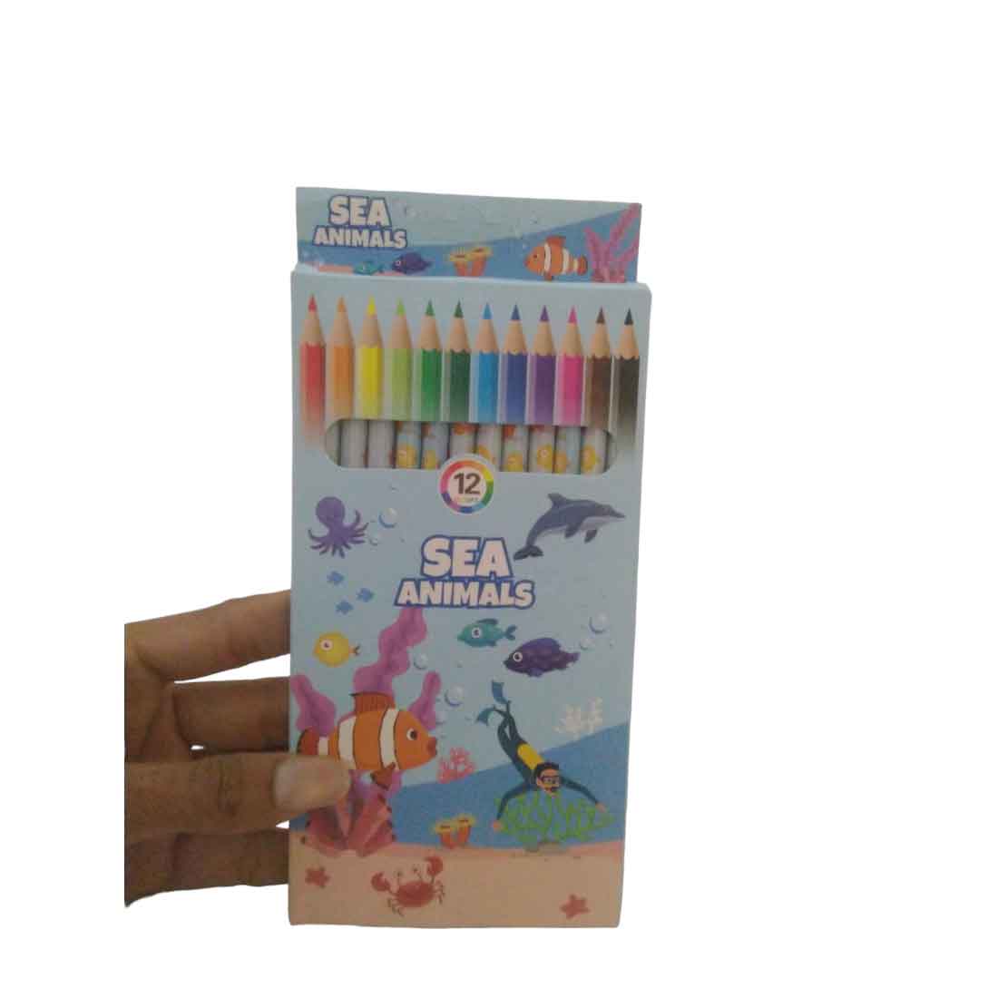 Unicorn Color Pencils- For Kids, School & Birthday Return Gift (Pack of 6) & (Pack of 10) - Apkamart
