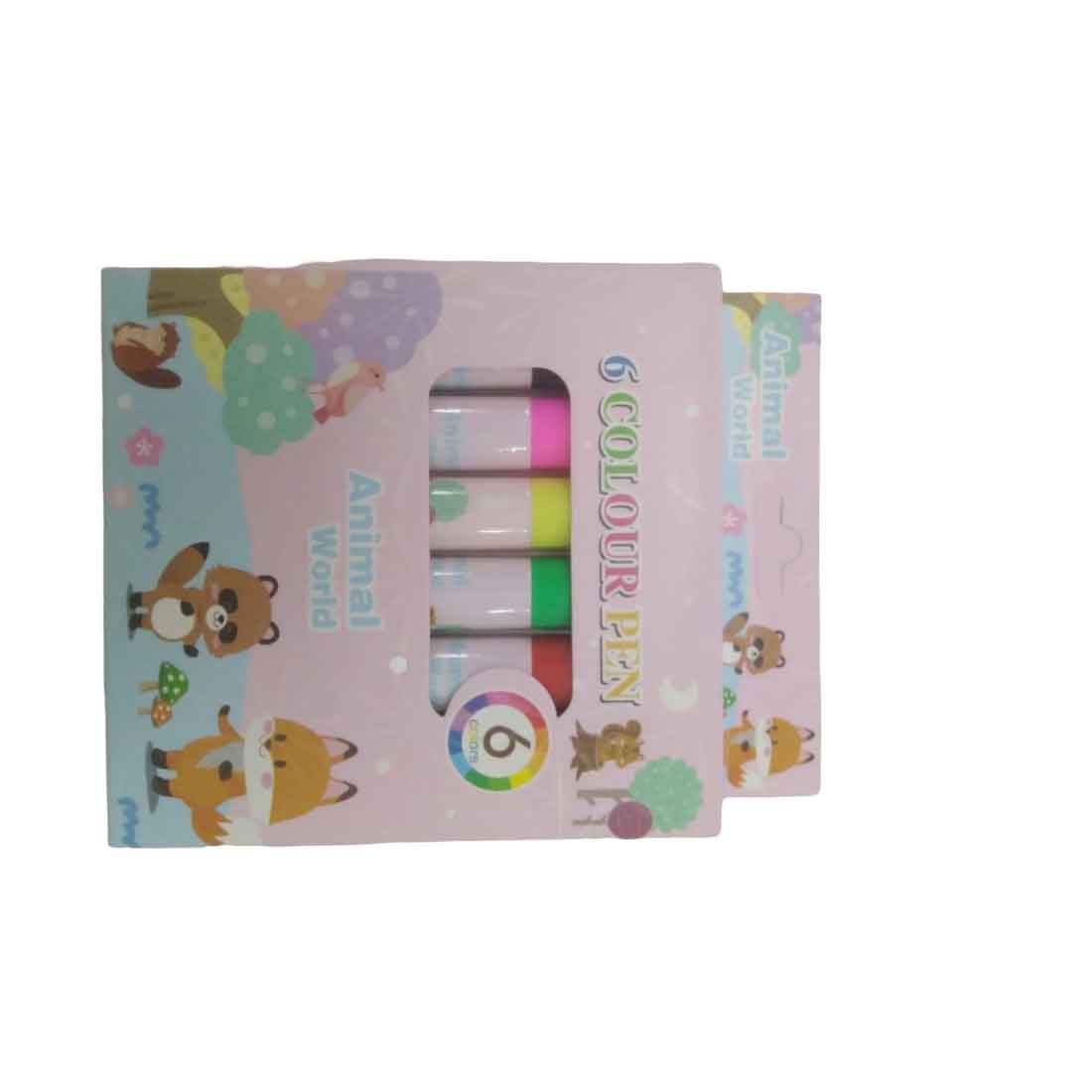 Kids Mini Sketch Pen | Coloring Pen - For Kids, School & Birthday Return Gift (Pack of 10) - Apkamart
