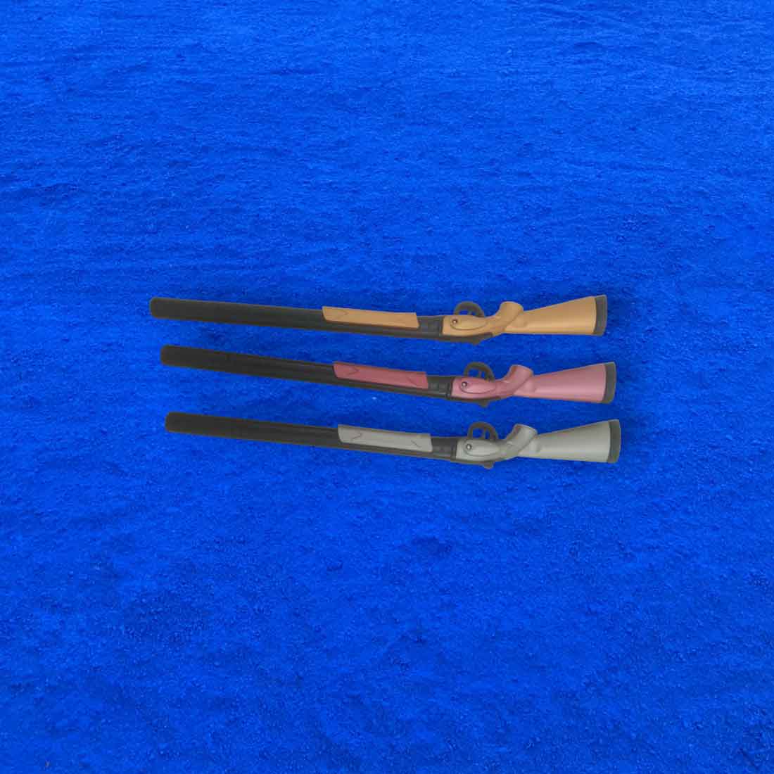 Rifle Gel pen - for Kids | School & Birthday Return Gift (Pack of 6) & (Pack of 12) - Apkamart