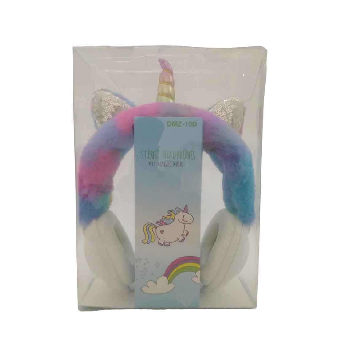 Attractive & Multicolor Unicorn headphones - for Kids | Birthday Gift & Return Gift - Apkamart