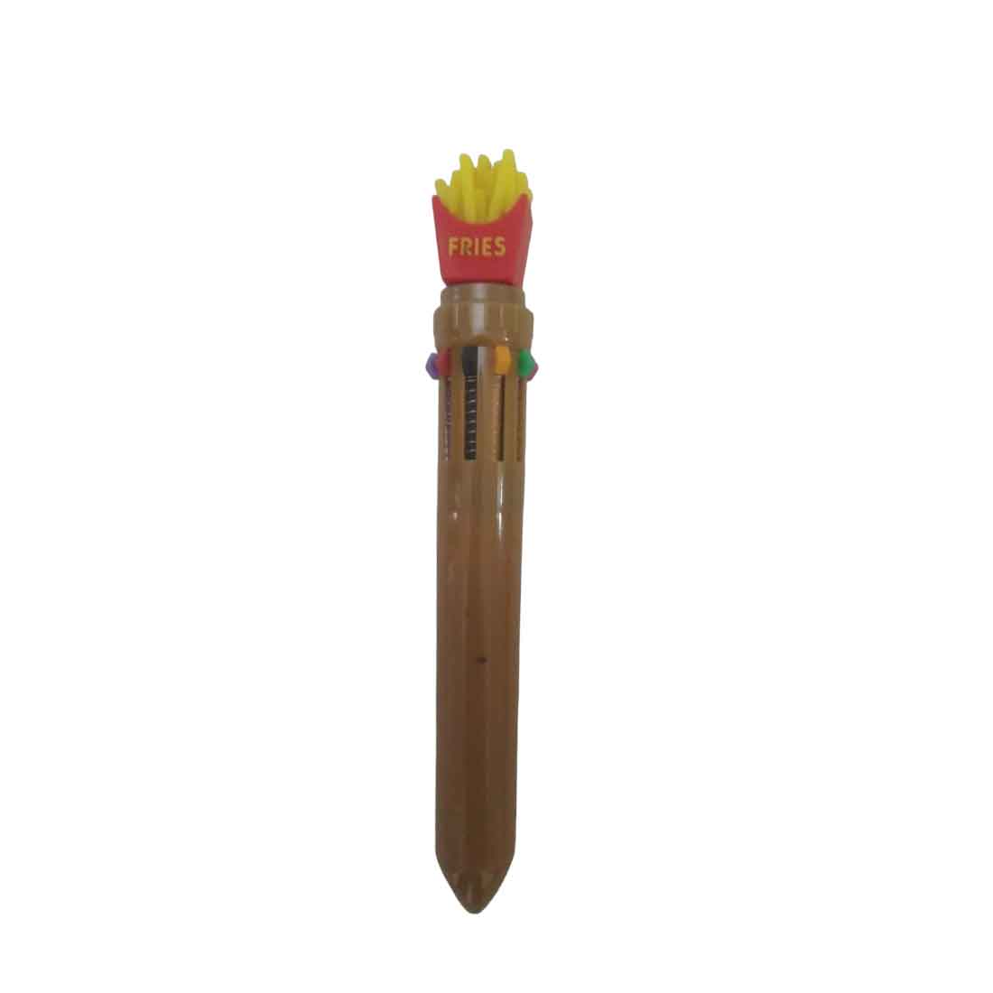 Lead Pencil with Playful Burger, French Fries Topper - For Kids, School & Birthday Return Gift (Pack of 10) - Apkamart