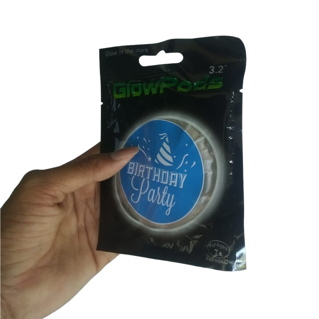 Glow Pods For Kids | Glowing LED Lights Inside - For Kids party & Birthday Return Gifts (Pack of 10) - Apkamart