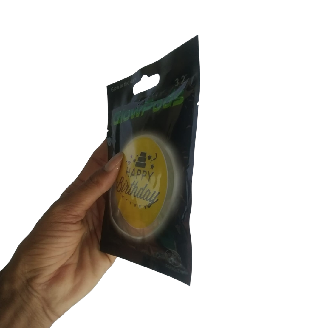 Glow Pods For Kids | Glowing LED Lights Inside - For Kids party & Birthday Return Gifts (Pack of 10) - Apkamart