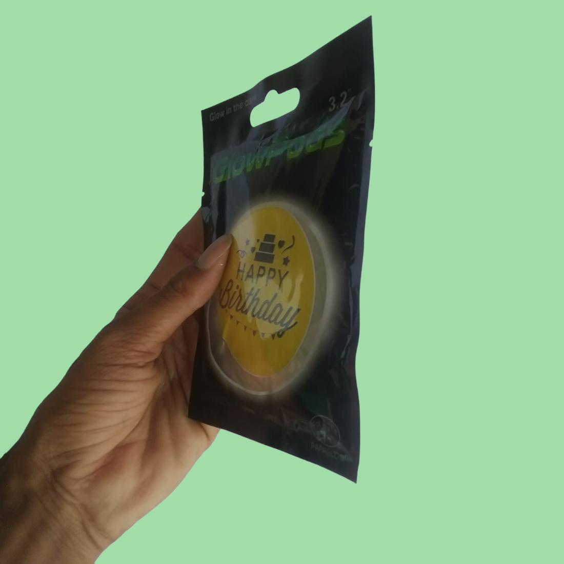 Glow Pods For Kids | Glowing LED Lights Inside - For Kids party & Birthday Return Gifts (Pack of 10) - Apkamart