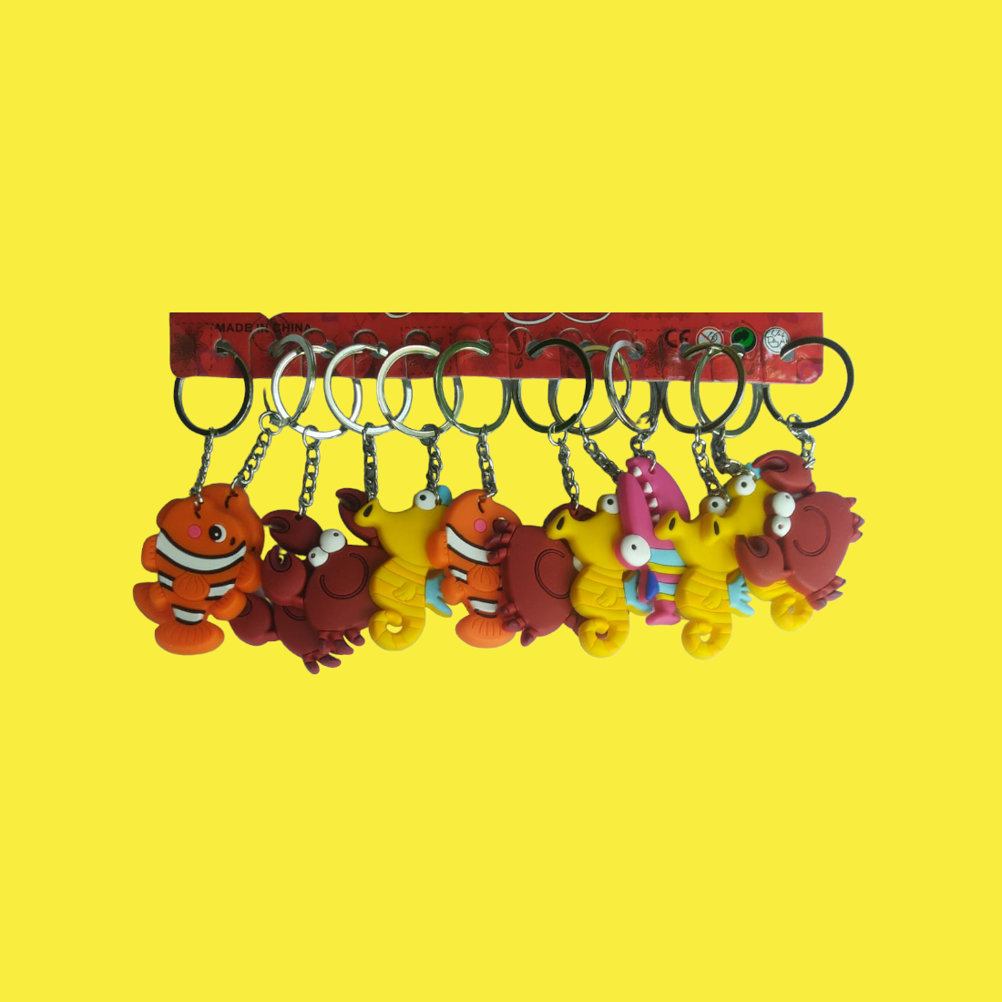 Key Ring For Kids | Key Chains Cartoon Theme - For Boys, Girls & Birthday Return gift