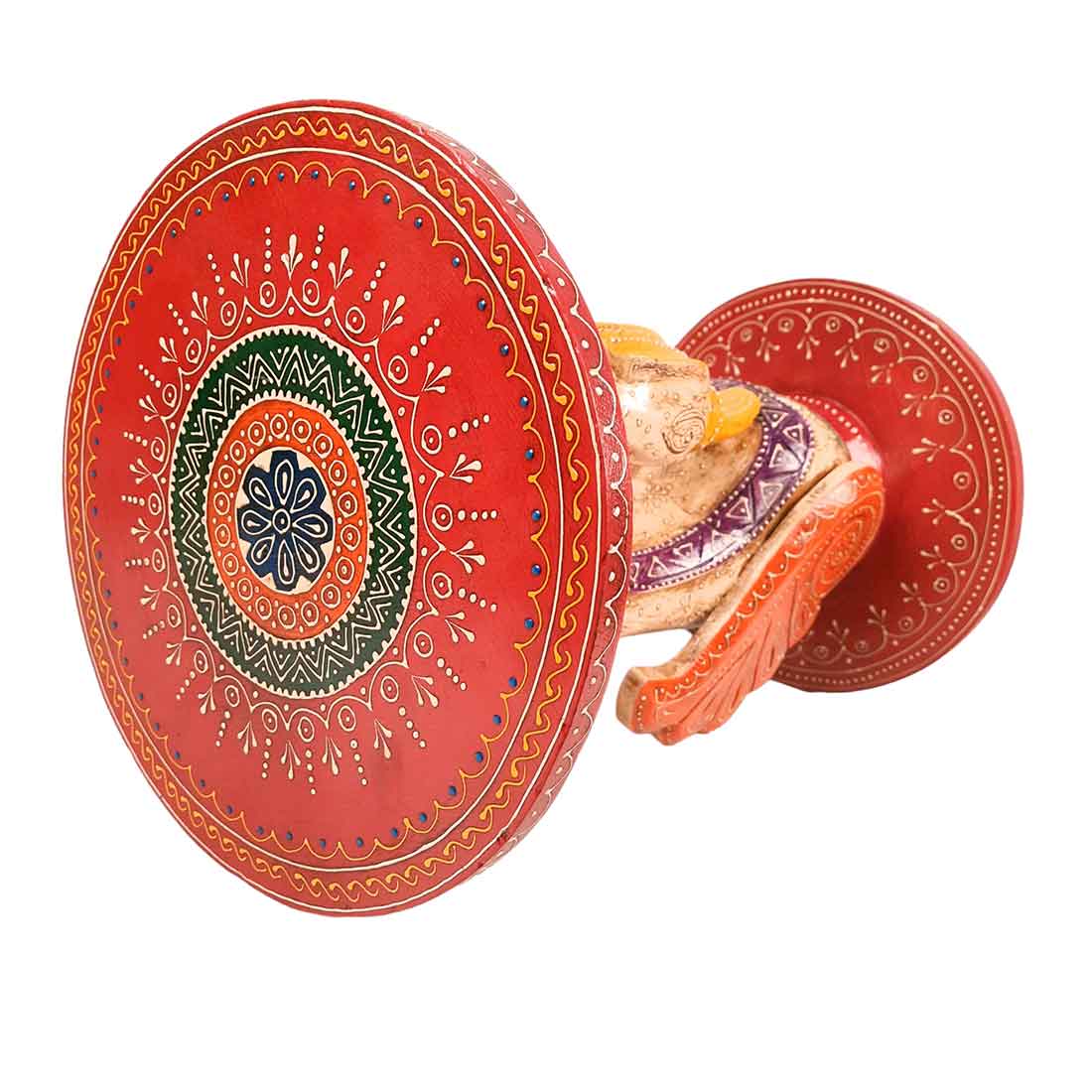 Designer Coffee Table | Side Table for Interiors Decor - 20 Inch- Apkamart #Color_White