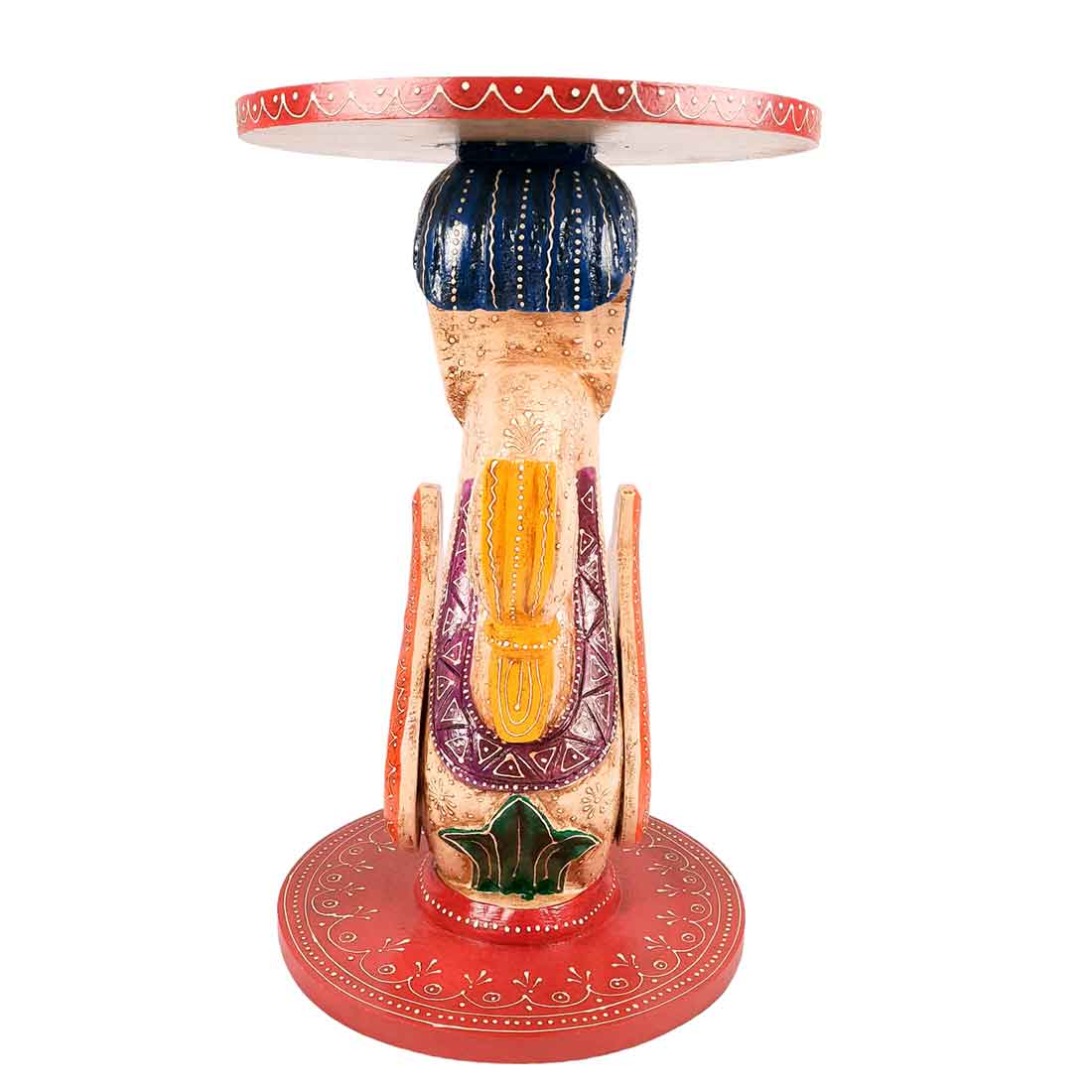 Designer Coffee Table | Side Table for Interiors Decor - 20 Inch- Apkamart #Color_White