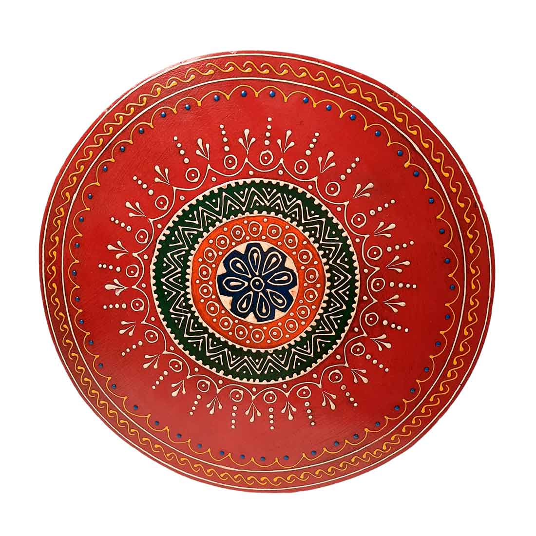 Designer Coffee Table | Side Table for Interiors Decor - 20 Inch- Apkamart #Color_White