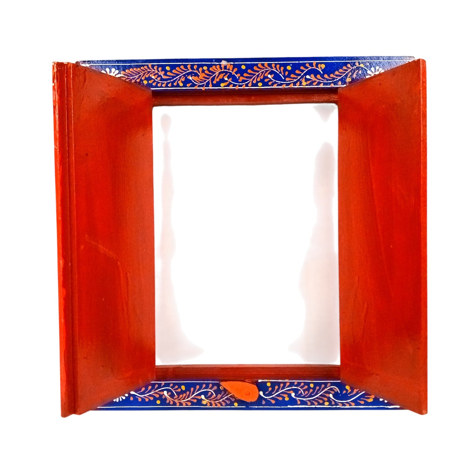 Jharokha Window Wall Hanging | Openable Multicolor Wooden Jharokha for Home Decor, Living Room, Entrance & Traditional Wall Art - 15 Inch - Apkamart