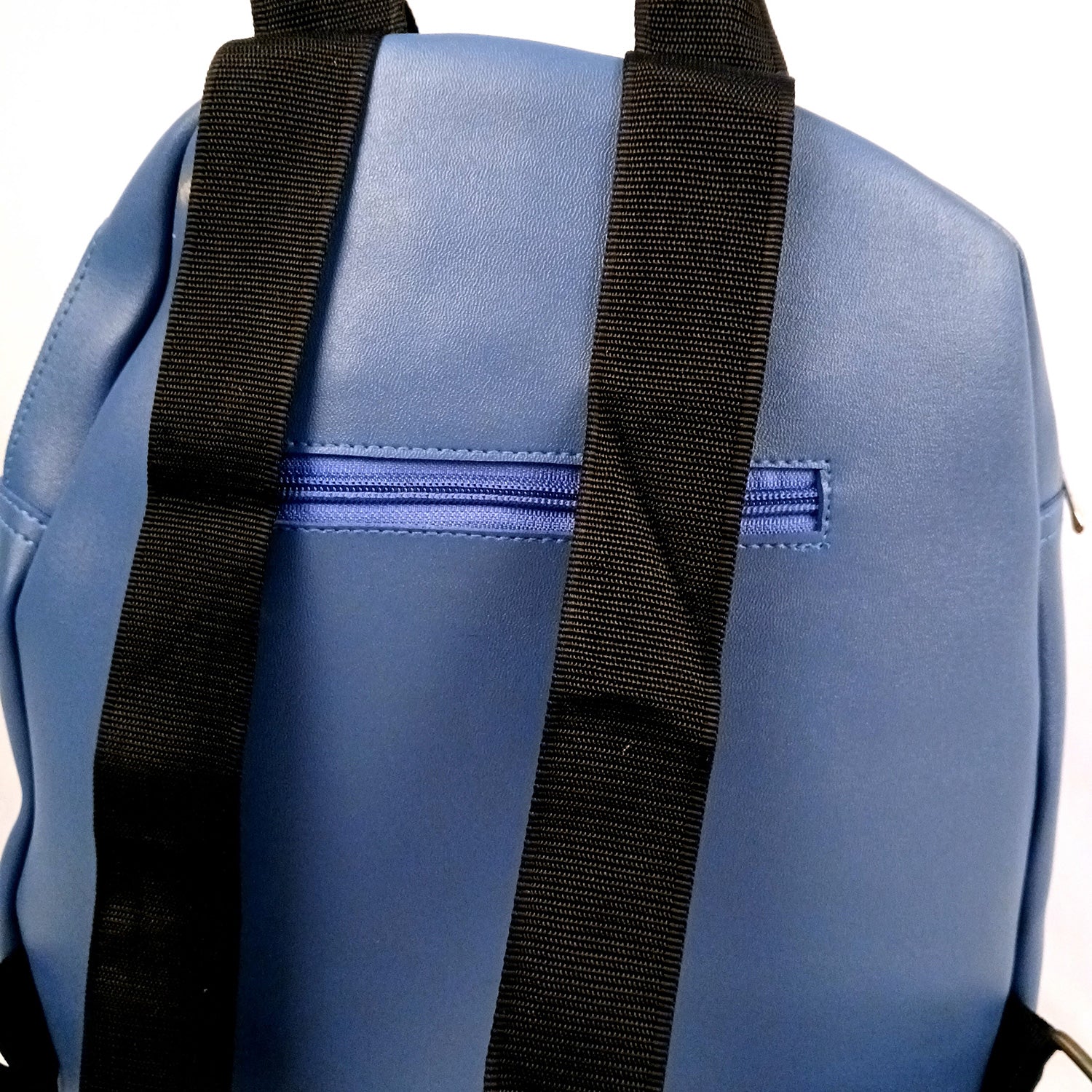 Backpack Bag |Premium PU Leather Casual Pithu Bags | Latest Trendy Office Bag | School & College Bags for Girls - For Woman, Girls, Laptop, Office & Gifts - Blue - Apkamart #Colour_Blue