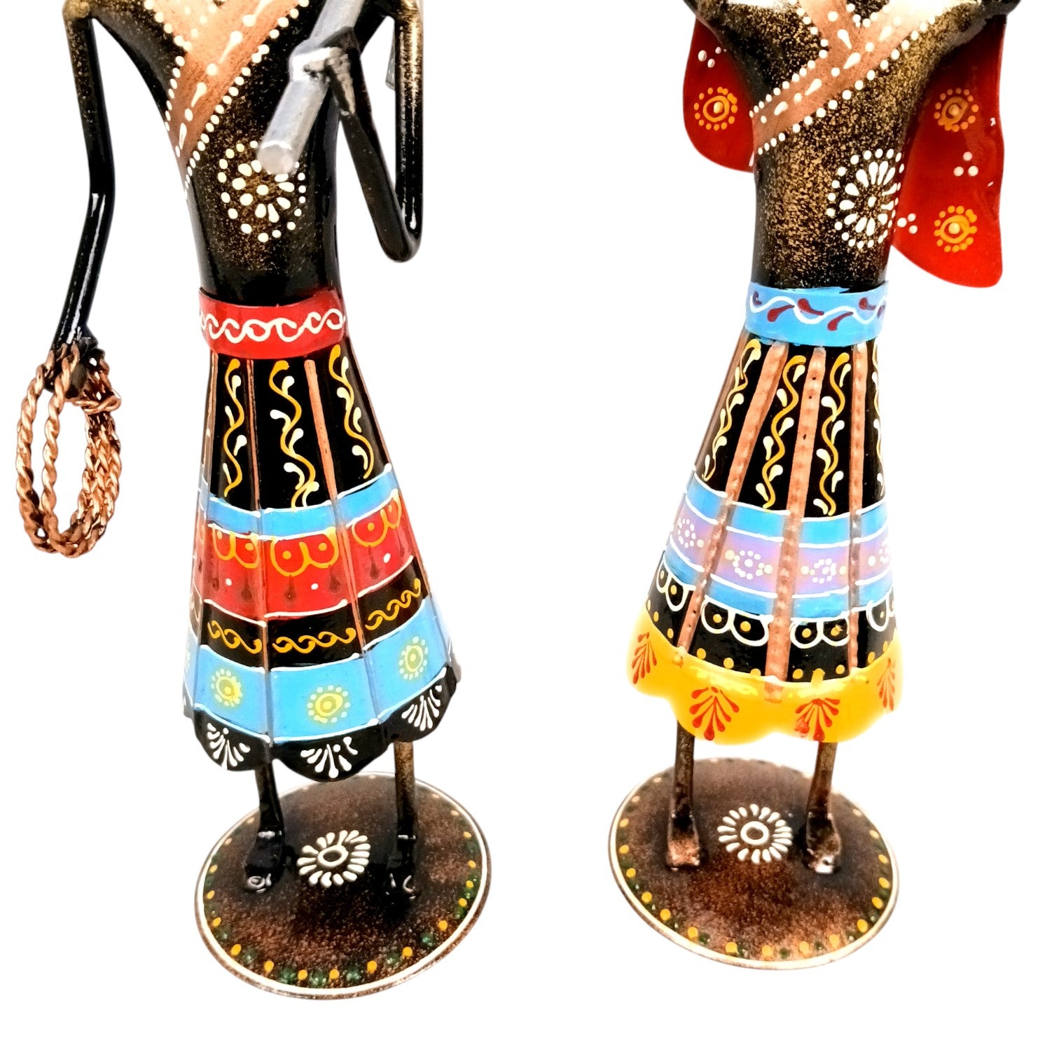 Worker Showpiece Set | Decorative Figurine for Home, Living Room & Office | Handcrafted Statue & Table Showpiece for Gifting & Interior Decoration - 12 Inch - Apkamart