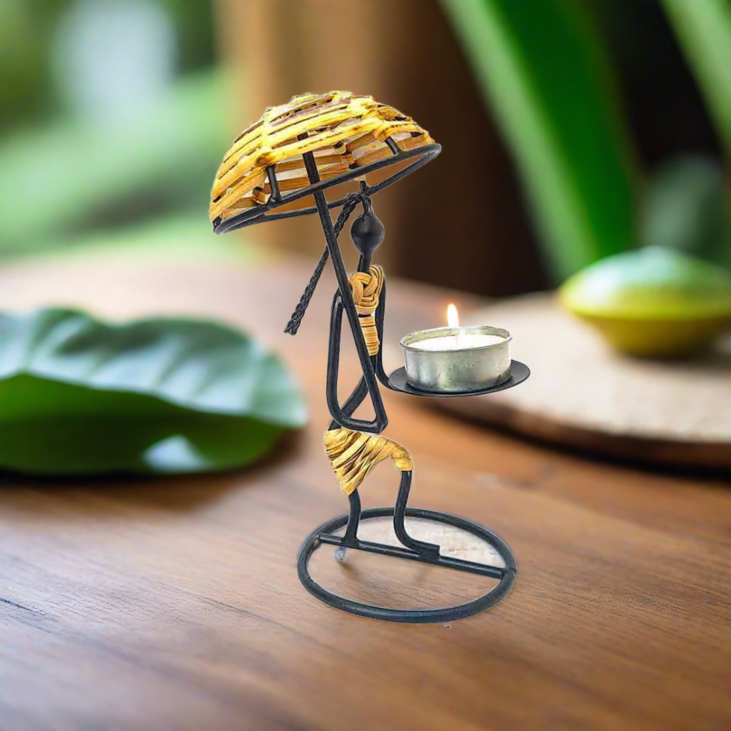 Candle Holder Decor - 8 Inches - ApkaMart