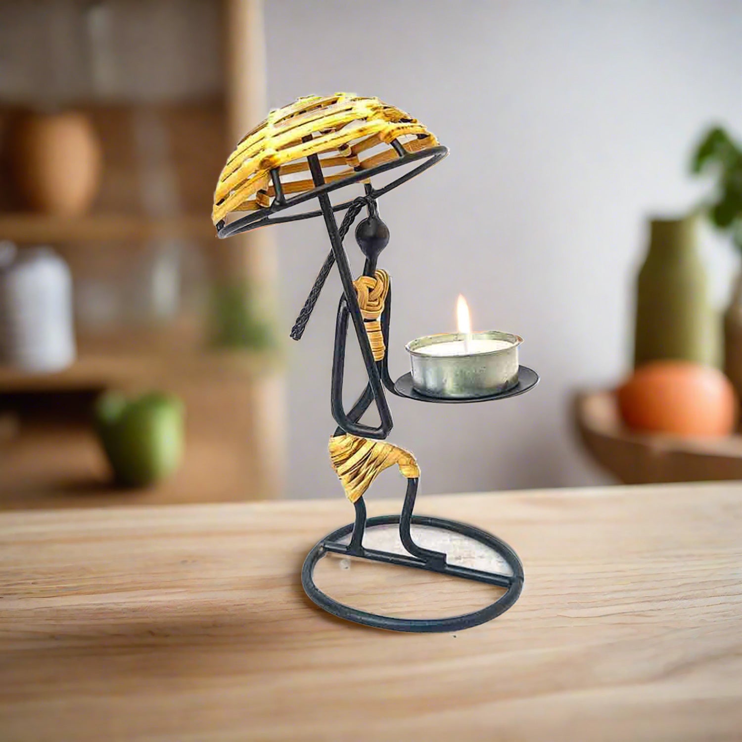 Candle Holder Decor - 8 Inches - ApkaMart