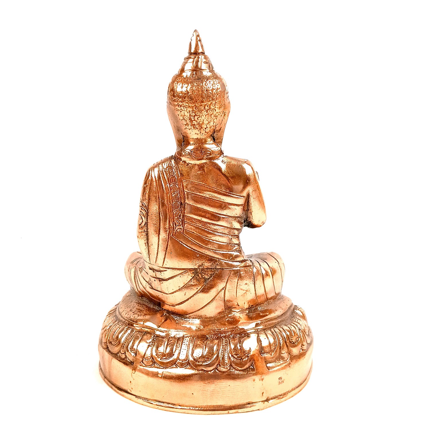 Buddha Statue | Bhagwan Buddha Idol Showpiece - For Living room, Home, Table, Shelf, Office Decor & Gift - 13 Inch - Apkamart