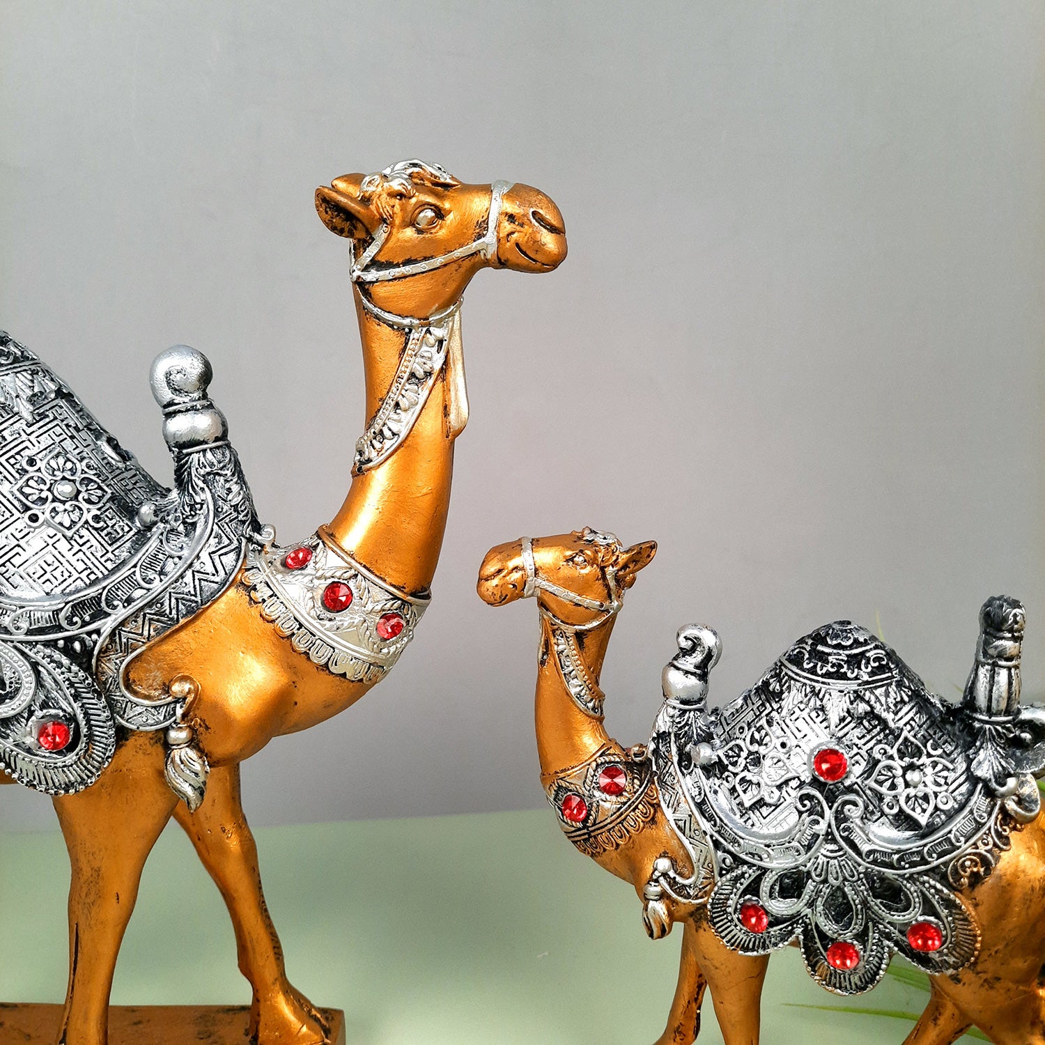 Camel Showpiece | Camel Statue | Animal Figurines - for Vastu, Showpieces for Home Table, Living Room Decor & Gifts - 11 Inch - apkamart