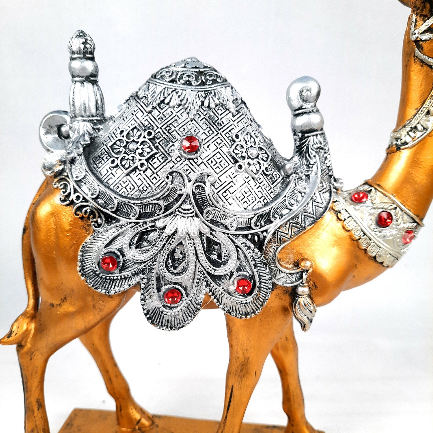 Camel Showpiece | Camel Statue | Animal Figurines - for Vastu, Showpieces for Home Table, Living Room Decor & Gifts - 11 Inch - apkamart