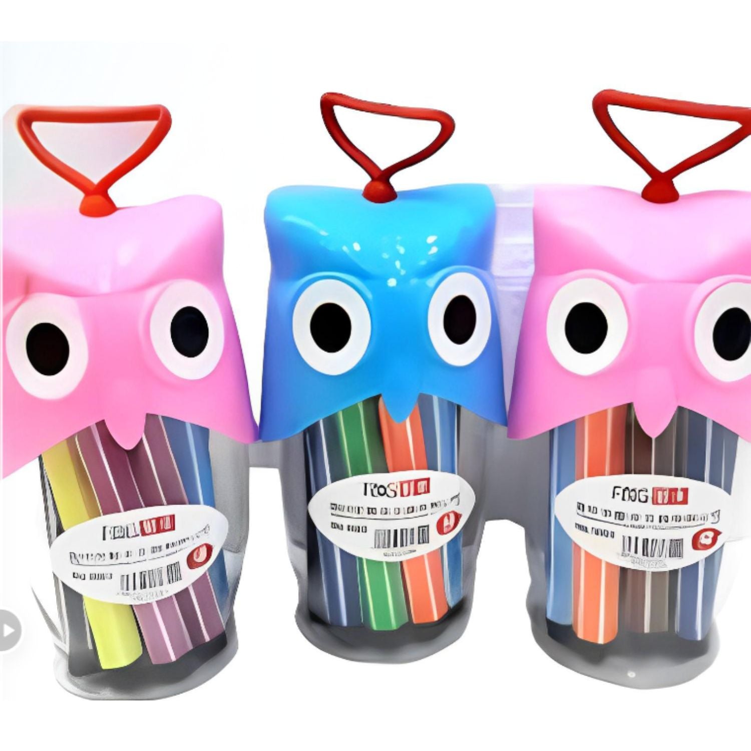Sketch Pen with Owl Design | Sketch Pen Stationary Kit -For Birthday Party Return Gift - apkamart