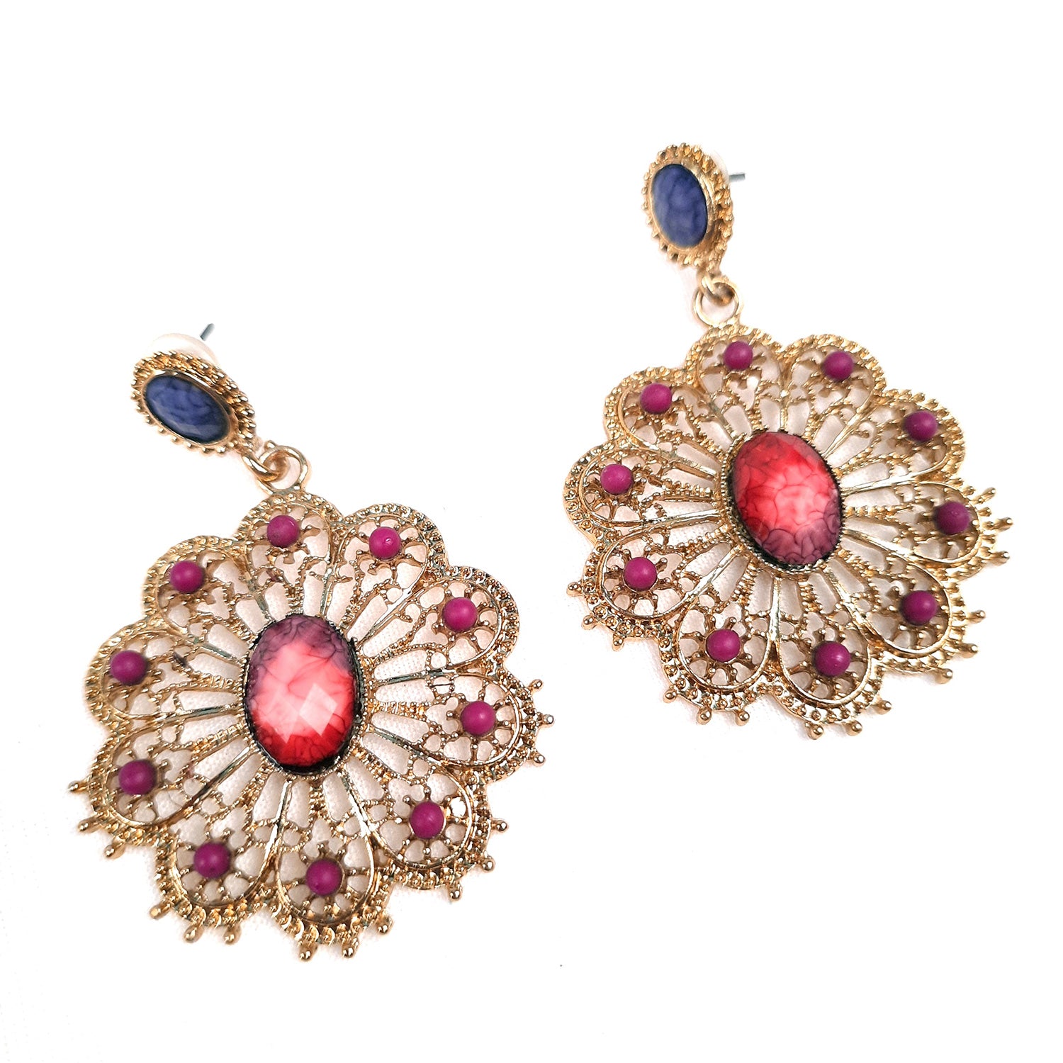 Earrings Danglers - for Girls and Women | Latest Stylish Fashion Jewellery | Gifts for Her, Friendship Day, Valentine's Day Gift - Apkamart