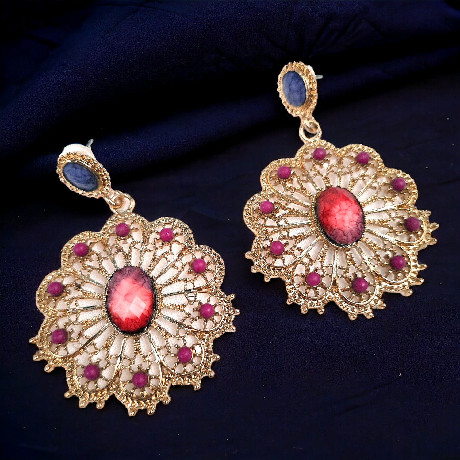 Earrings Danglers - for Girls and Women | Latest Stylish Fashion Jewellery | Gifts for Her, Friendship Day, Valentine's Day Gift - Apkamart