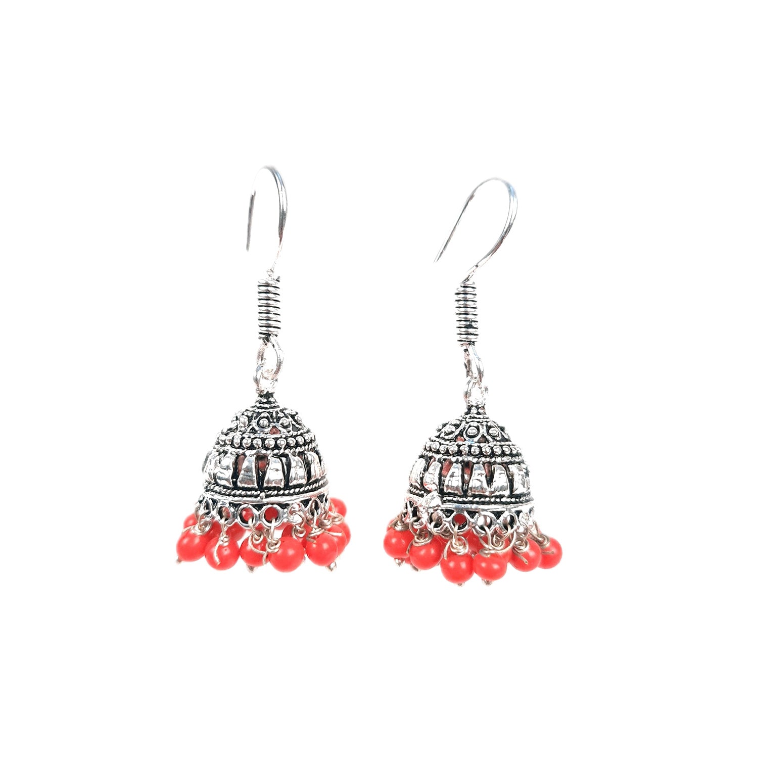 Earrings Jhumka - for Girls and Women | Oxidised Jewelry | Latest Stylish Fashion Jewellery | Gifts for Her, Friendship Day, Valentine's Day Gift - apkamart