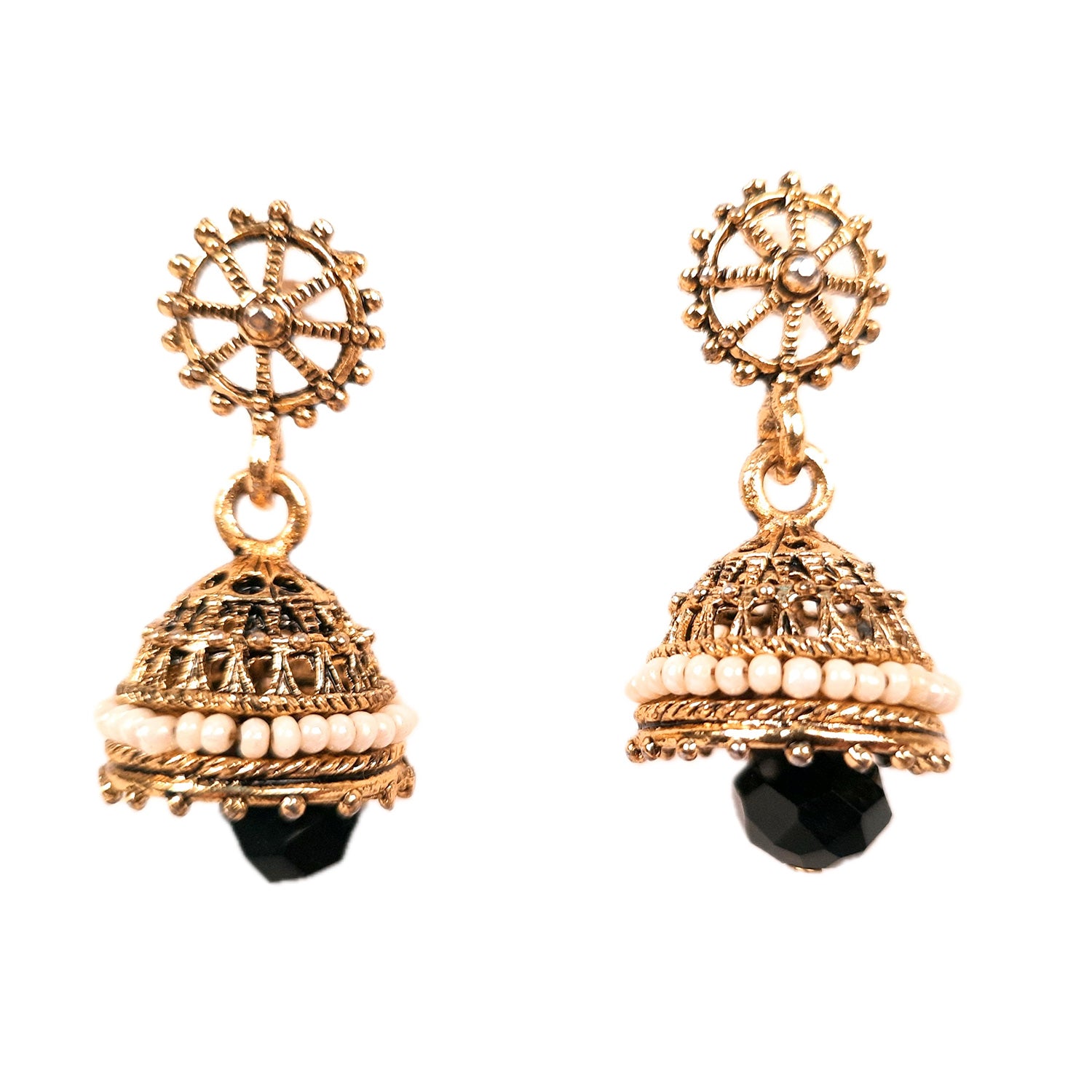 Earrings Jhumka - for Girls and Women | Latest Stylish Fashion Jewellery | Gifts for Her, Friendship Day, Valentine's Day Gift - apkamart