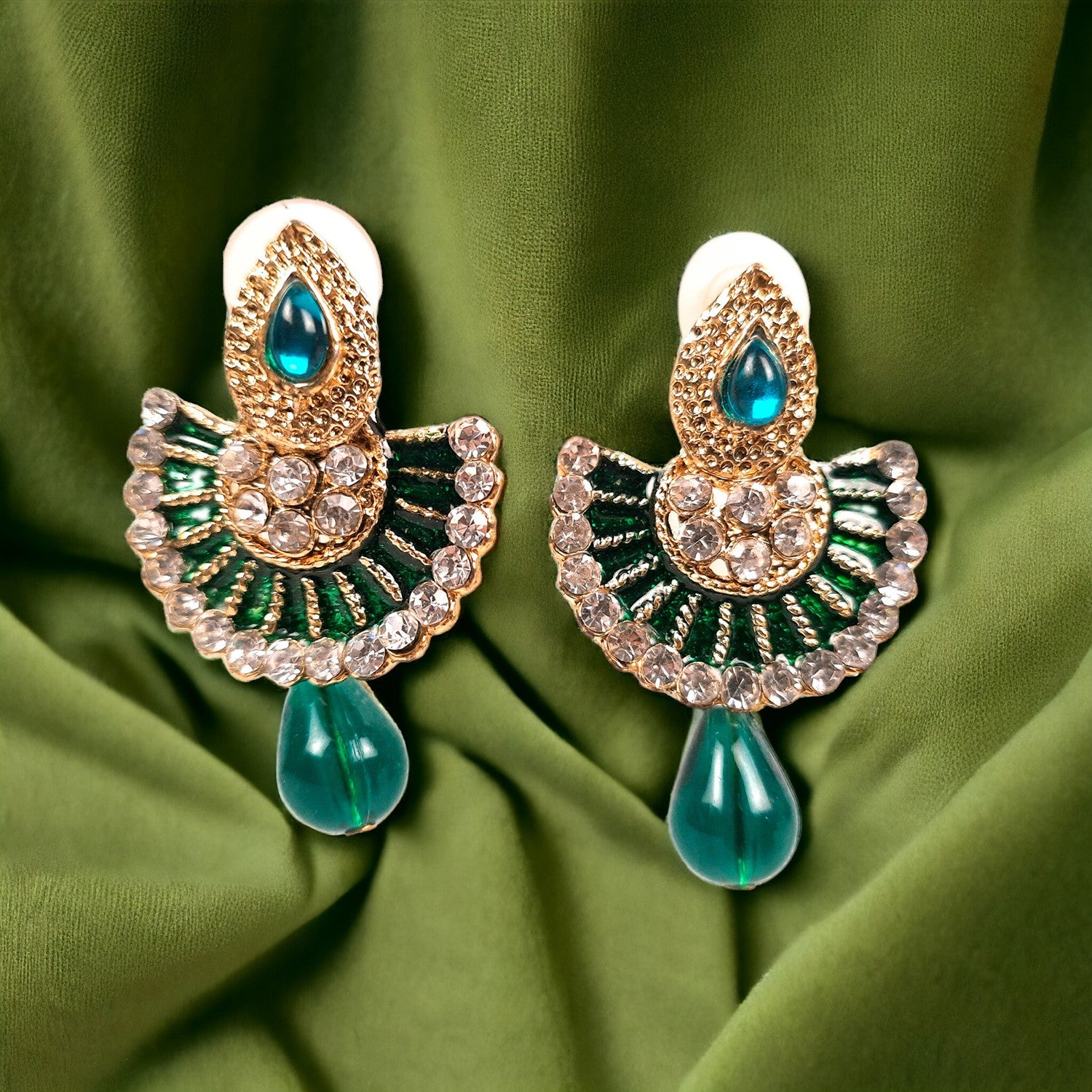 Stone Earrings Stud for Women & Girls | Latest Stylish Fashion Jewellery | Gifts for Her, Friendship Day, Valentine's Day Gift - Apkamart