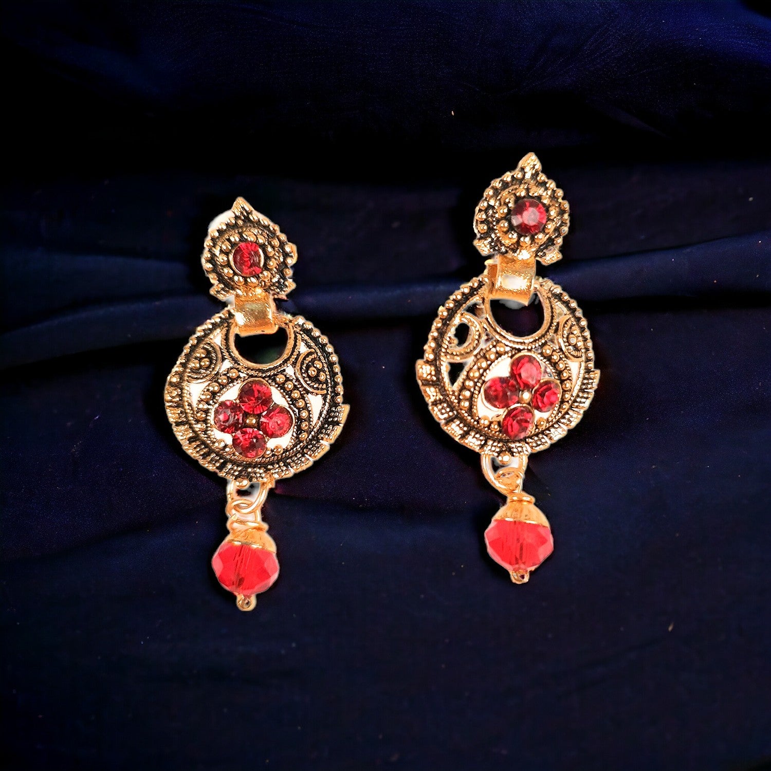 Earrings Jhumka - for Girls and Women | Latest Stylish Fashion Jewellery | Gifts for Her, Friendship Day, Valentine's Day Gift - Apkamart