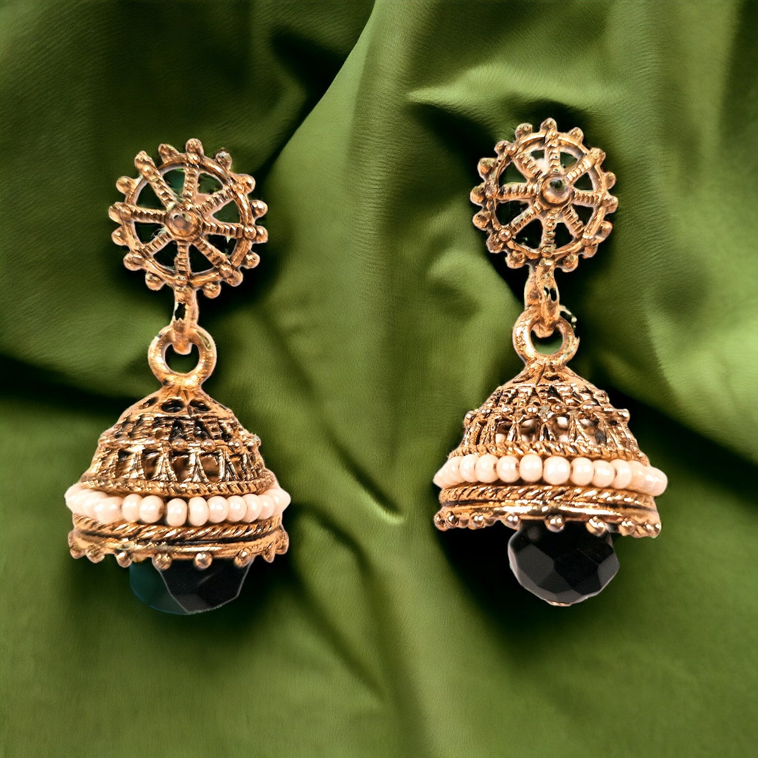 Earrings Jhumka - for Girls and Women | Latest Stylish Fashion Jewellery | Gifts for Her, Friendship Day, Valentine's Day Gift - apkamart