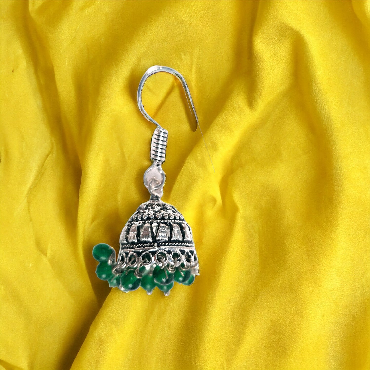 Earrings Jhumka - for Girls and Women | Oxidised Jewelry | Latest Stylish Fashion Jewellery | Gifts for Her, Friendship Day, Valentine's Day Gift - Apkamart