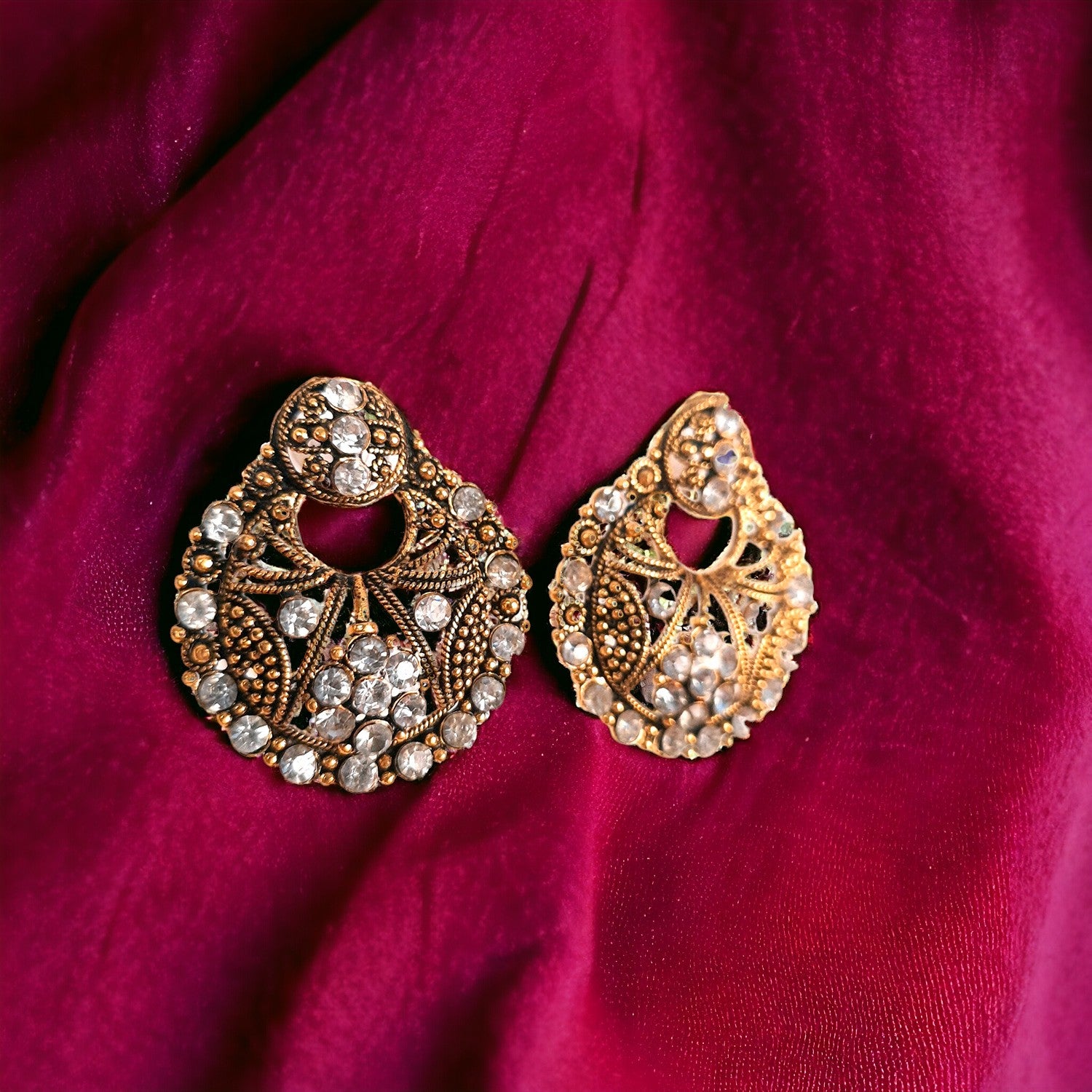 Stone Earrings Stud for Women & Girls | Latest Stylish Fashion Jewellery | Gifts for Her, Friendship Day, Valentine's Day Gift