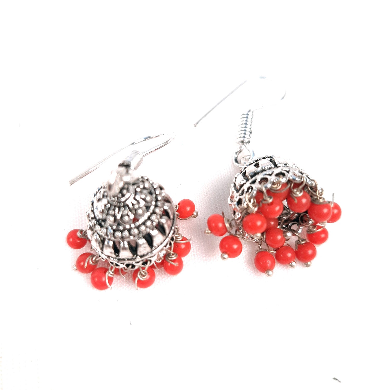 Earrings Jhumka - for Girls and Women | Oxidised Jewelry | Latest Stylish Fashion Jewellery | Gifts for Her, Friendship Day, Valentine's Day Gift - apkamart