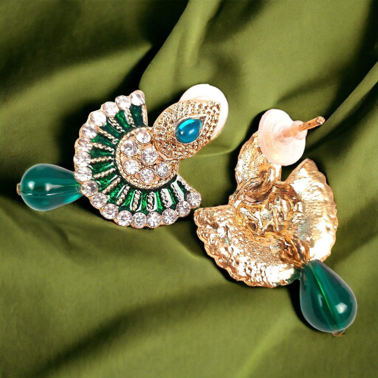 Stone Earrings Stud for Women & Girls | Latest Stylish Fashion Jewellery | Gifts for Her, Friendship Day, Valentine's Day Gift - Apkamart