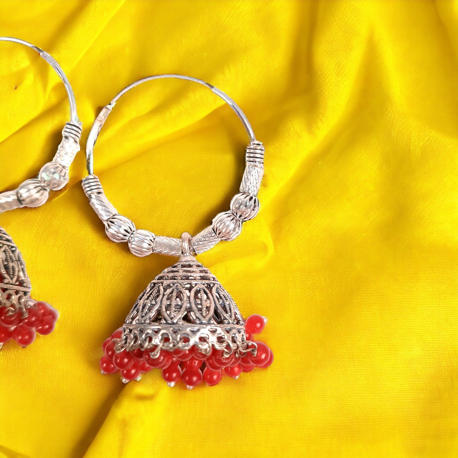 Earrings for Girls and Women - Jhumka | Oxidised Jewelry | Latest Stylish Fashion Jewellery | Gift for Her - Apkamart