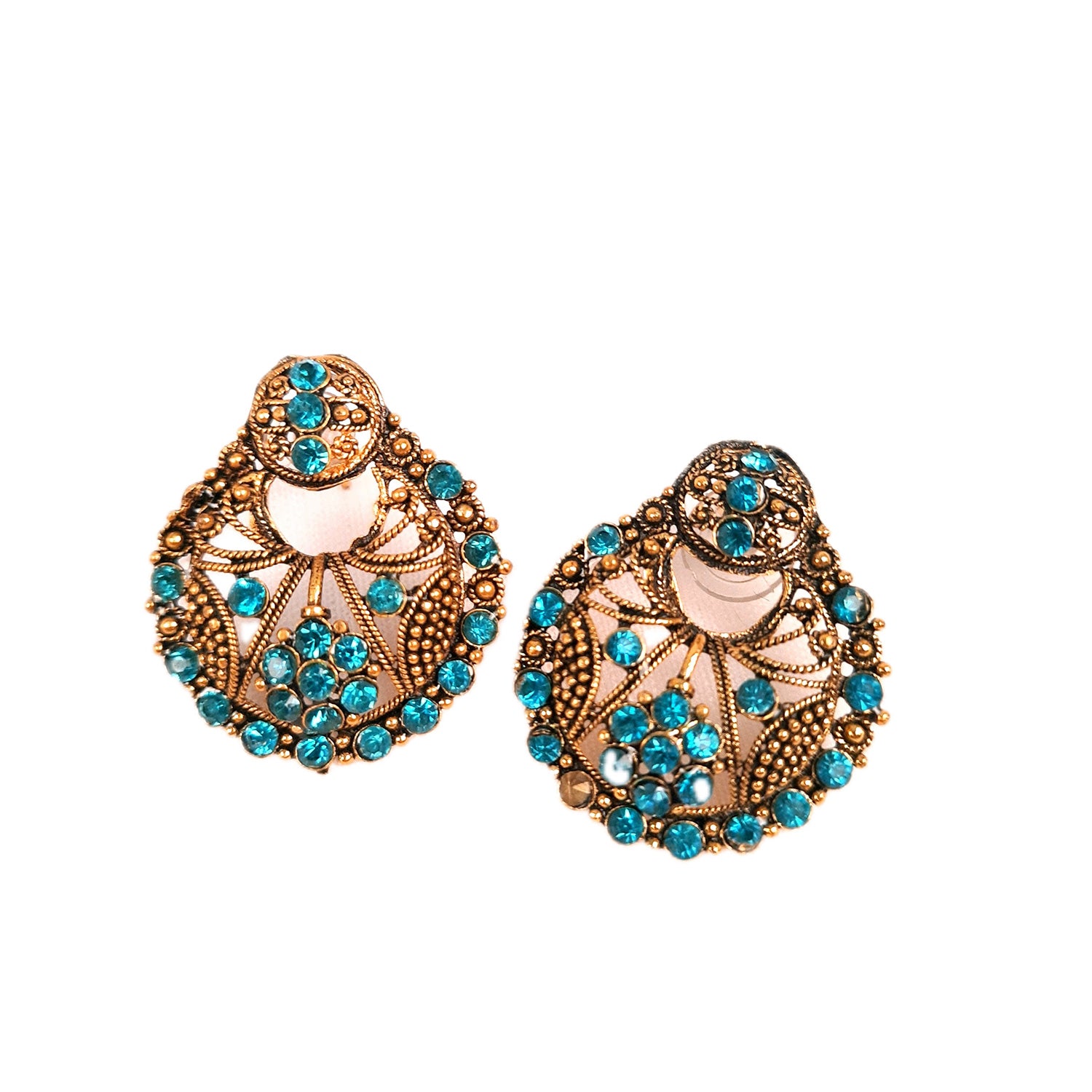 Stone Earrings Stud for Women & Girls | Latest Stylish Fashion Jewellery | Gifts for Her, Friendship Day, Valentine's Day Gift - Apkamart